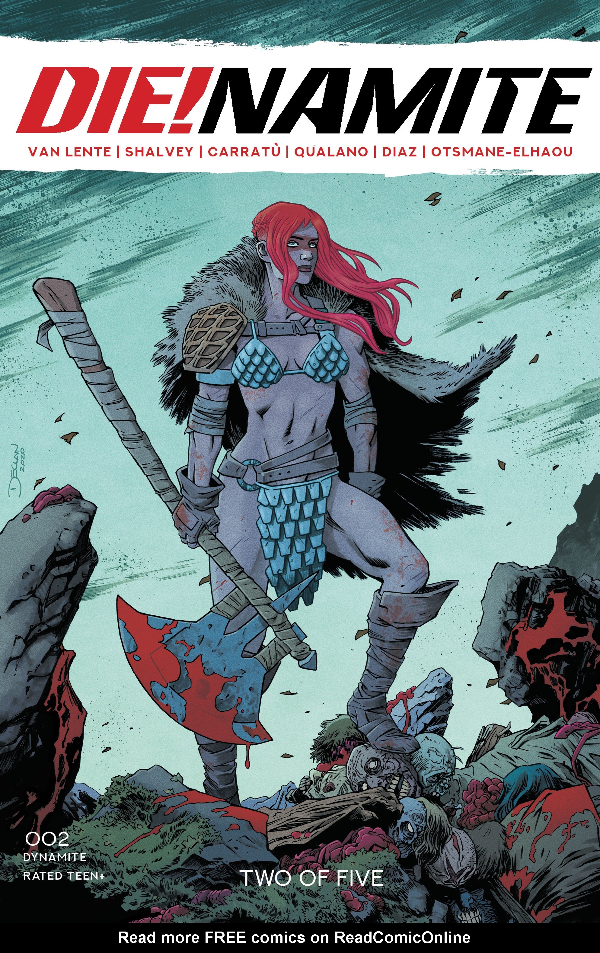 Read online DIE!namite comic -  Issue #2 - 4