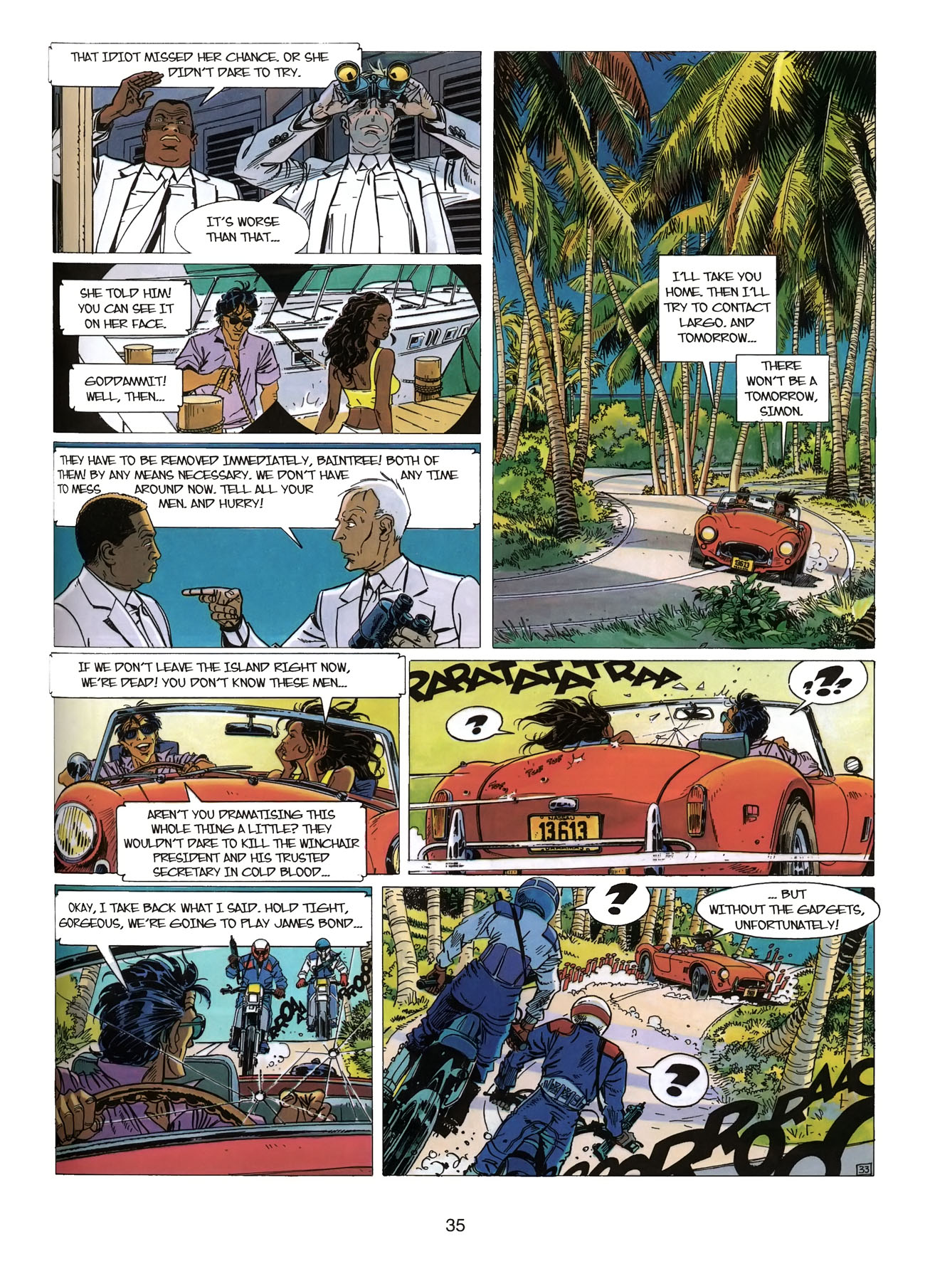 Read online Largo Winch comic -  Issue # TPB 3 - 36