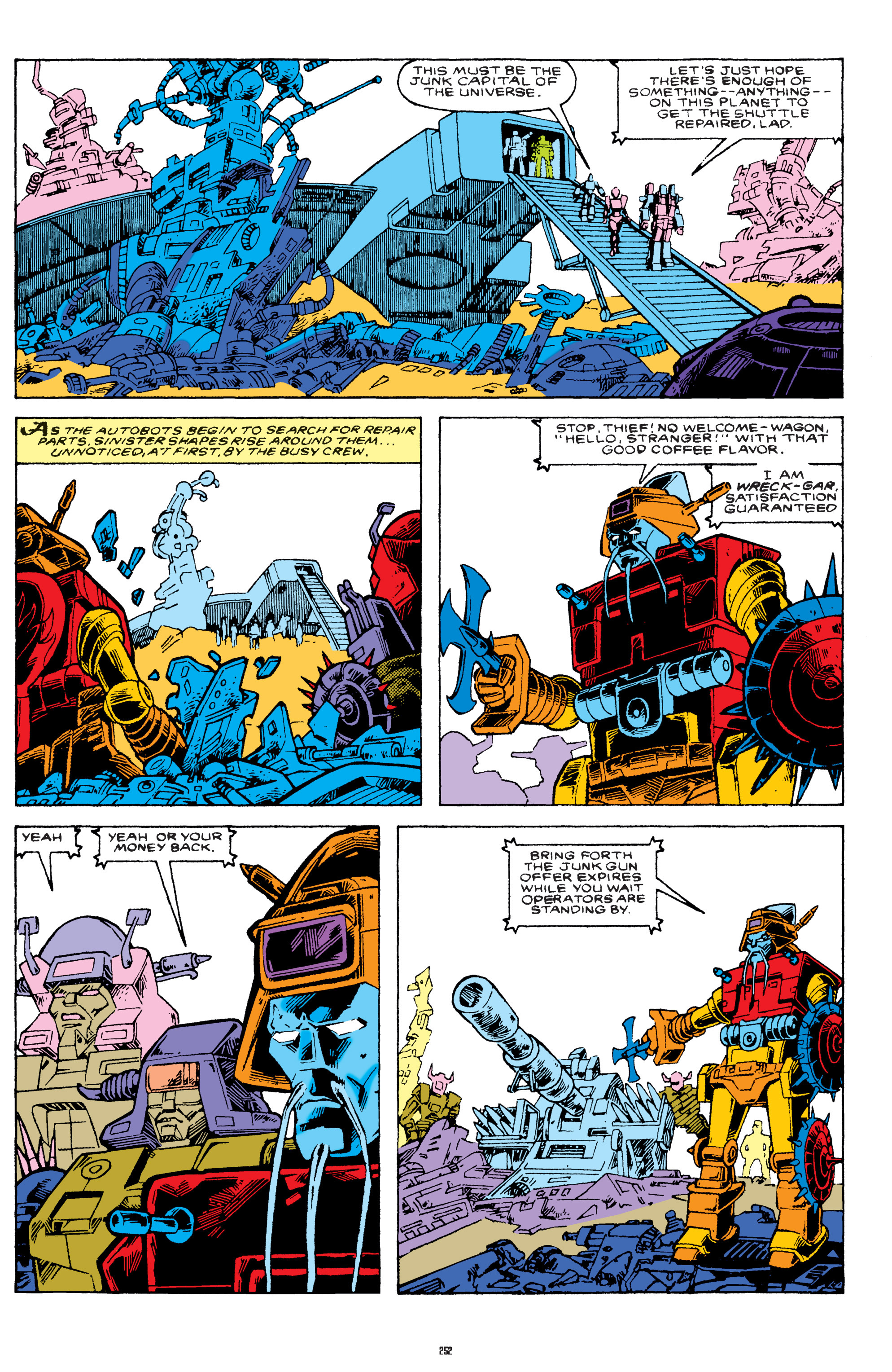 Read online The Transformers Classics comic -  Issue # TPB 7 - 251