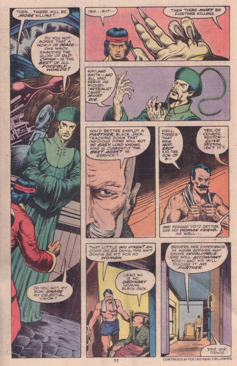 Read online What If? (1977) comic -  Issue #16 - Shang Chi Master of Kung Fu fought on The side of Fu Manchu - 10