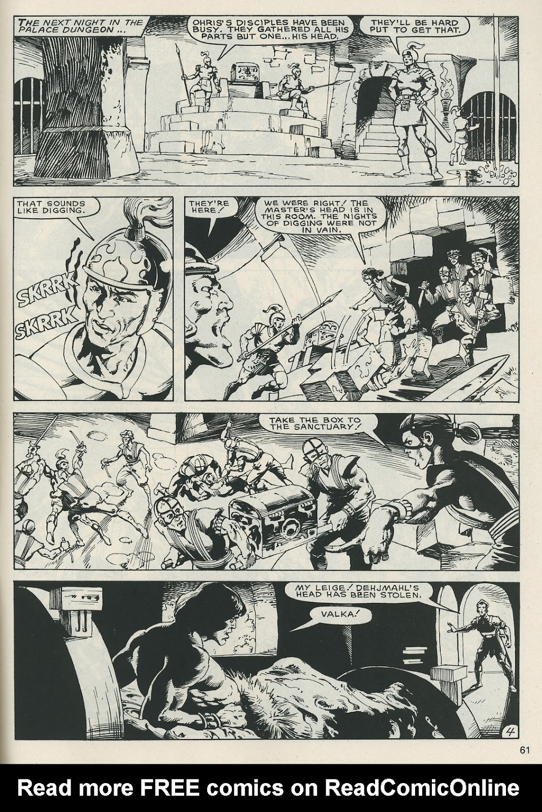 The Savage Sword Of Conan issue 121 - Page 61