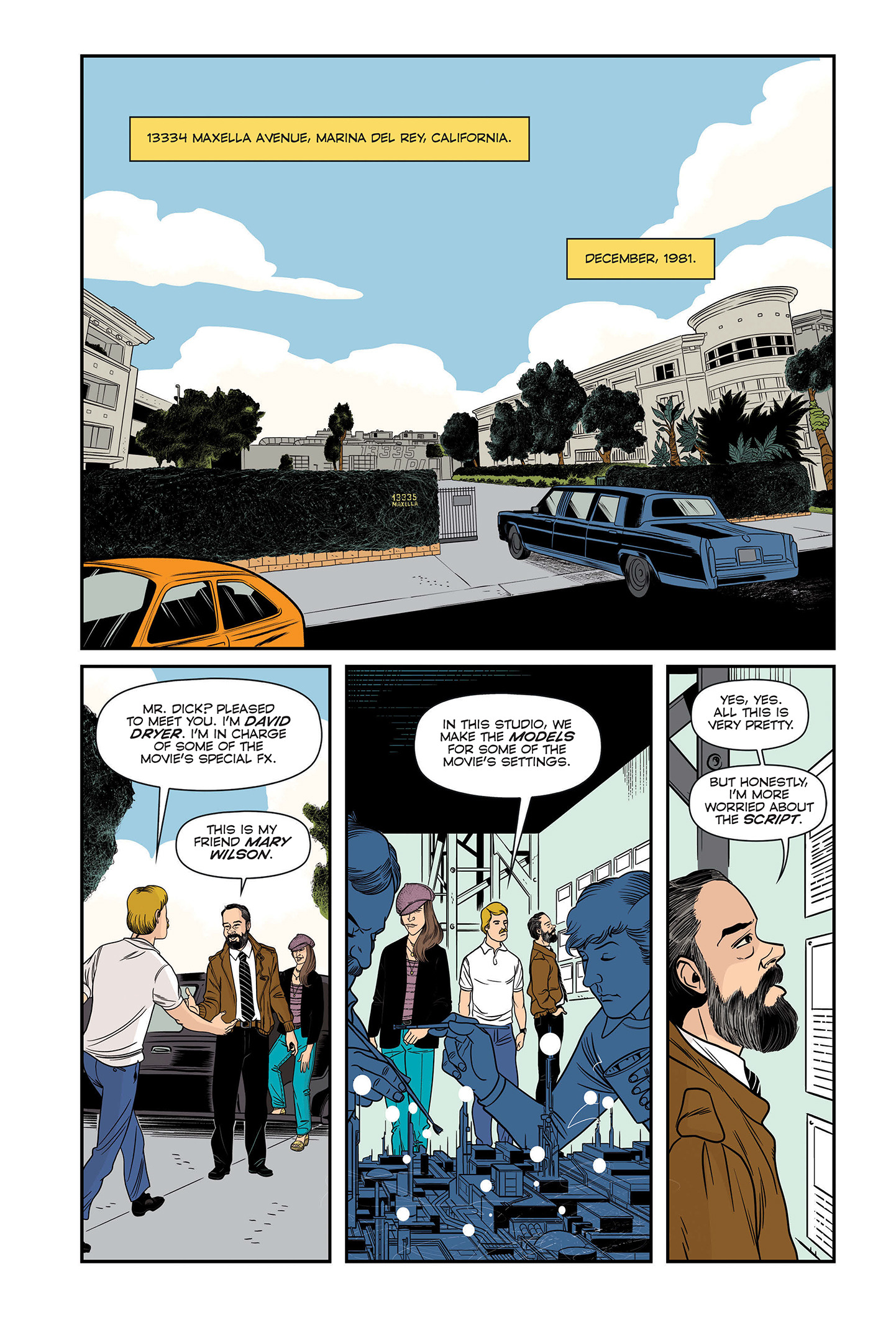Read online Philip K. Dick: A Comics Biography comic -  Issue # TPB - 7