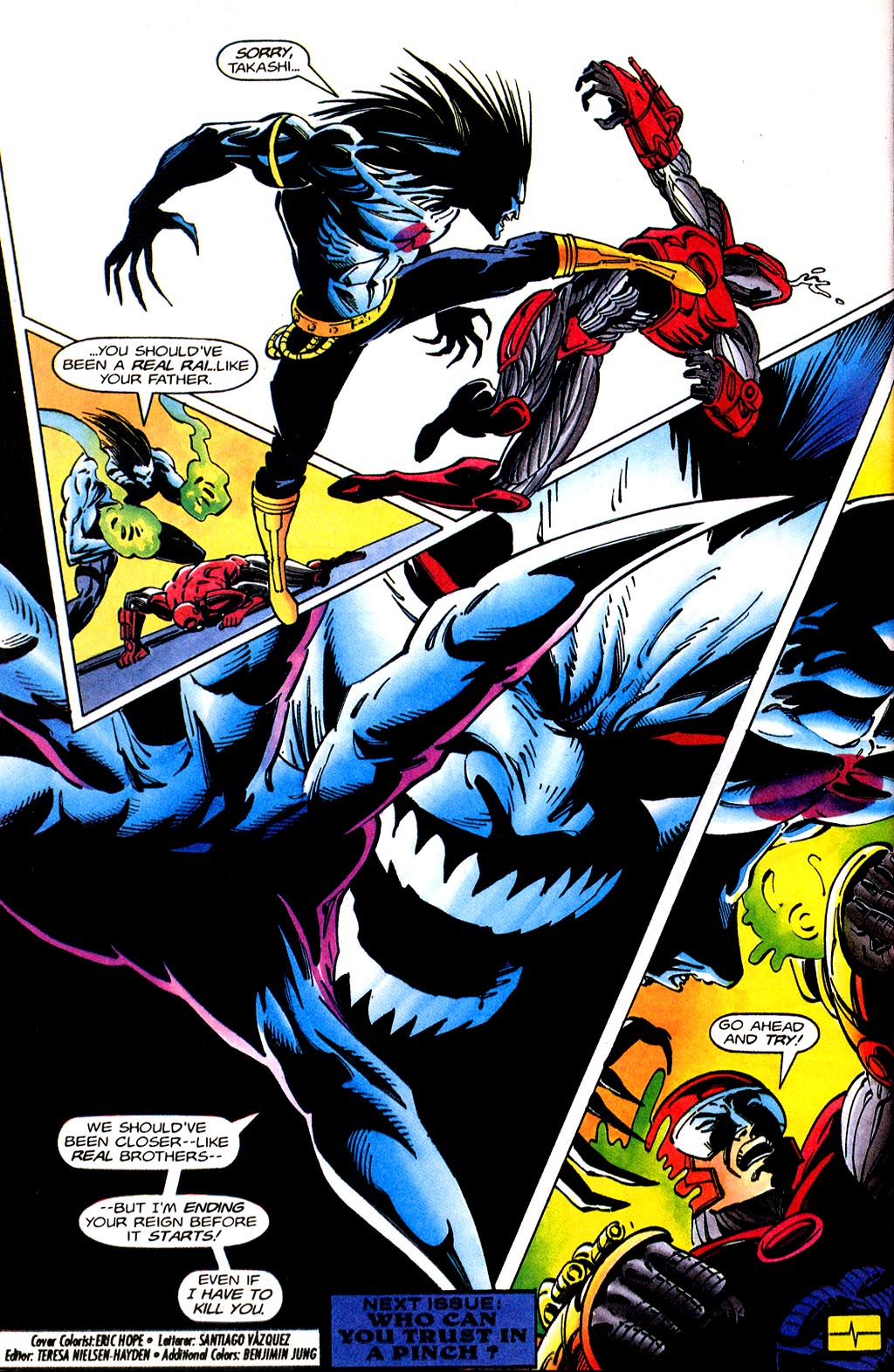 Read online Magnus Robot Fighter (1991) comic -  Issue #51 - 21