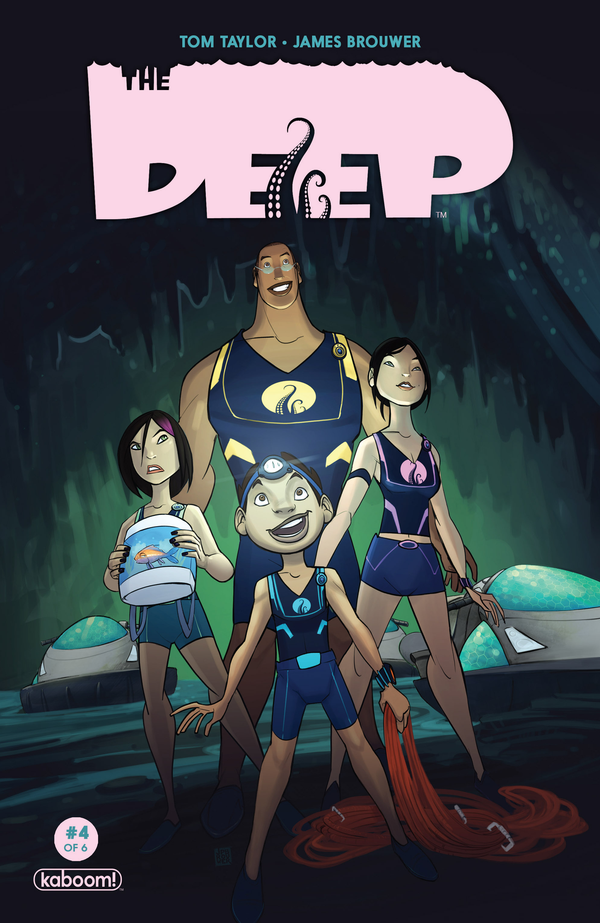 Read online The Deep comic -  Issue #4 - 1