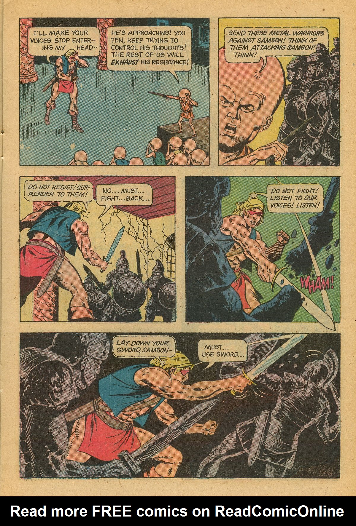 Read online Mighty Samson (1964) comic -  Issue #28 - 11