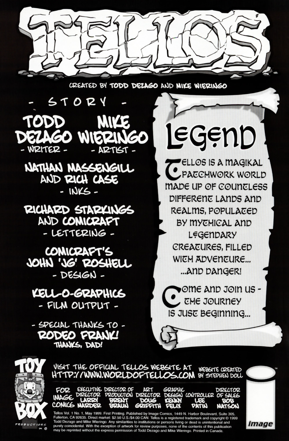 Tellos (1999) issue 1 - Page 2
