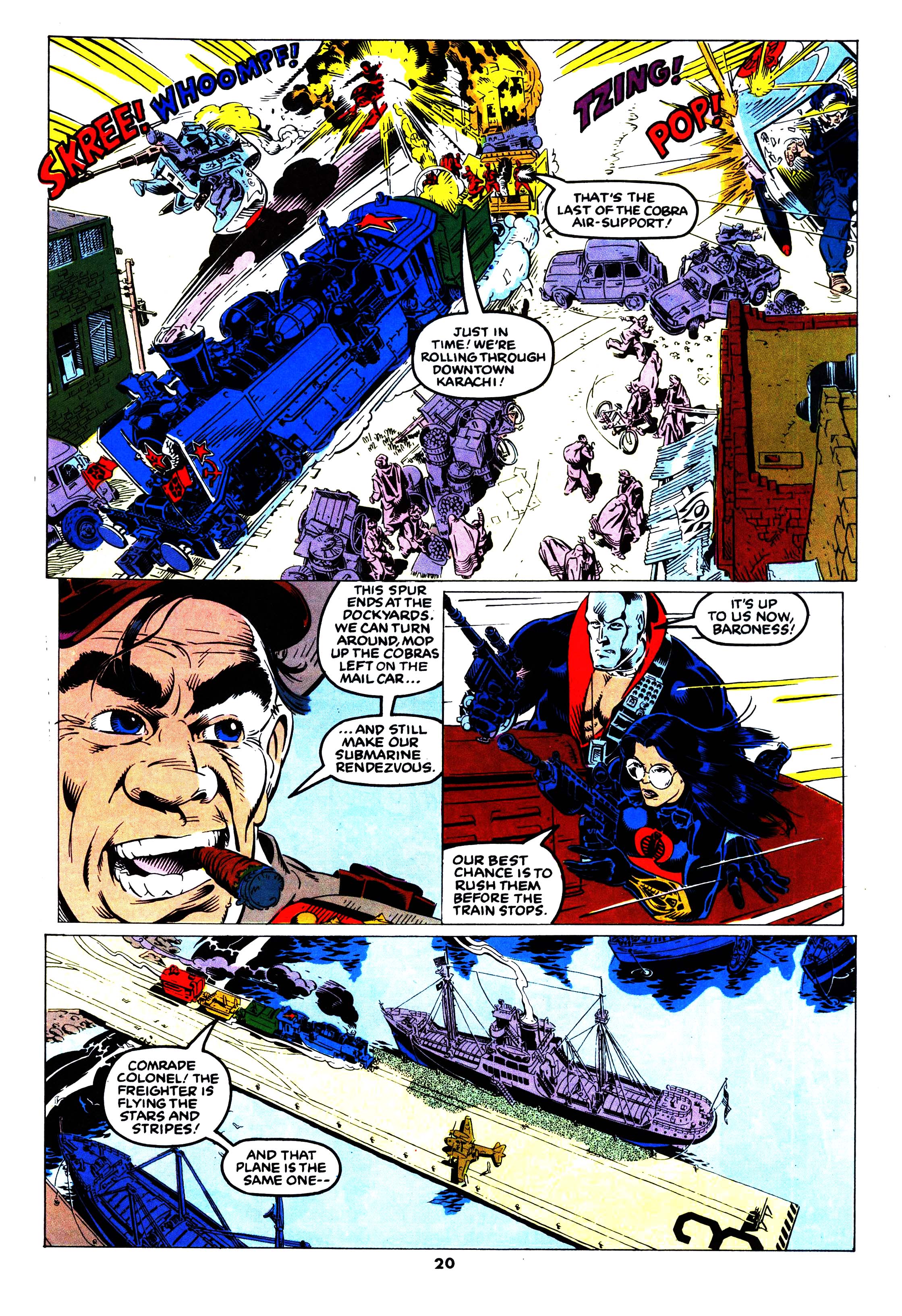 Read online Action Force comic -  Issue #35 - 20