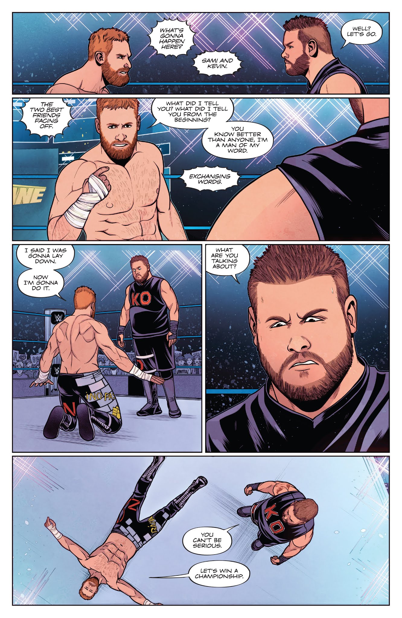 Read online WWE comic -  Issue #20 - 20