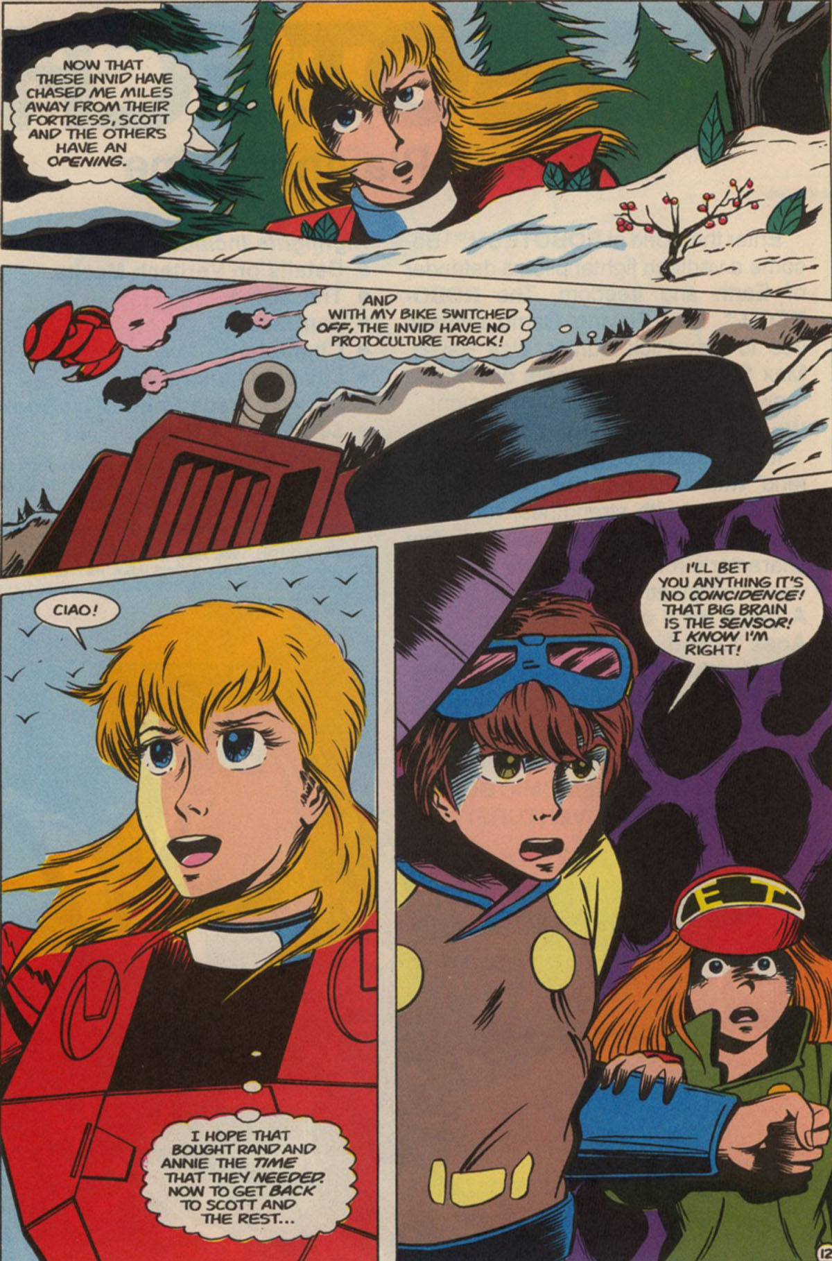 Read online Robotech The New Generation comic -  Issue #12 - 17