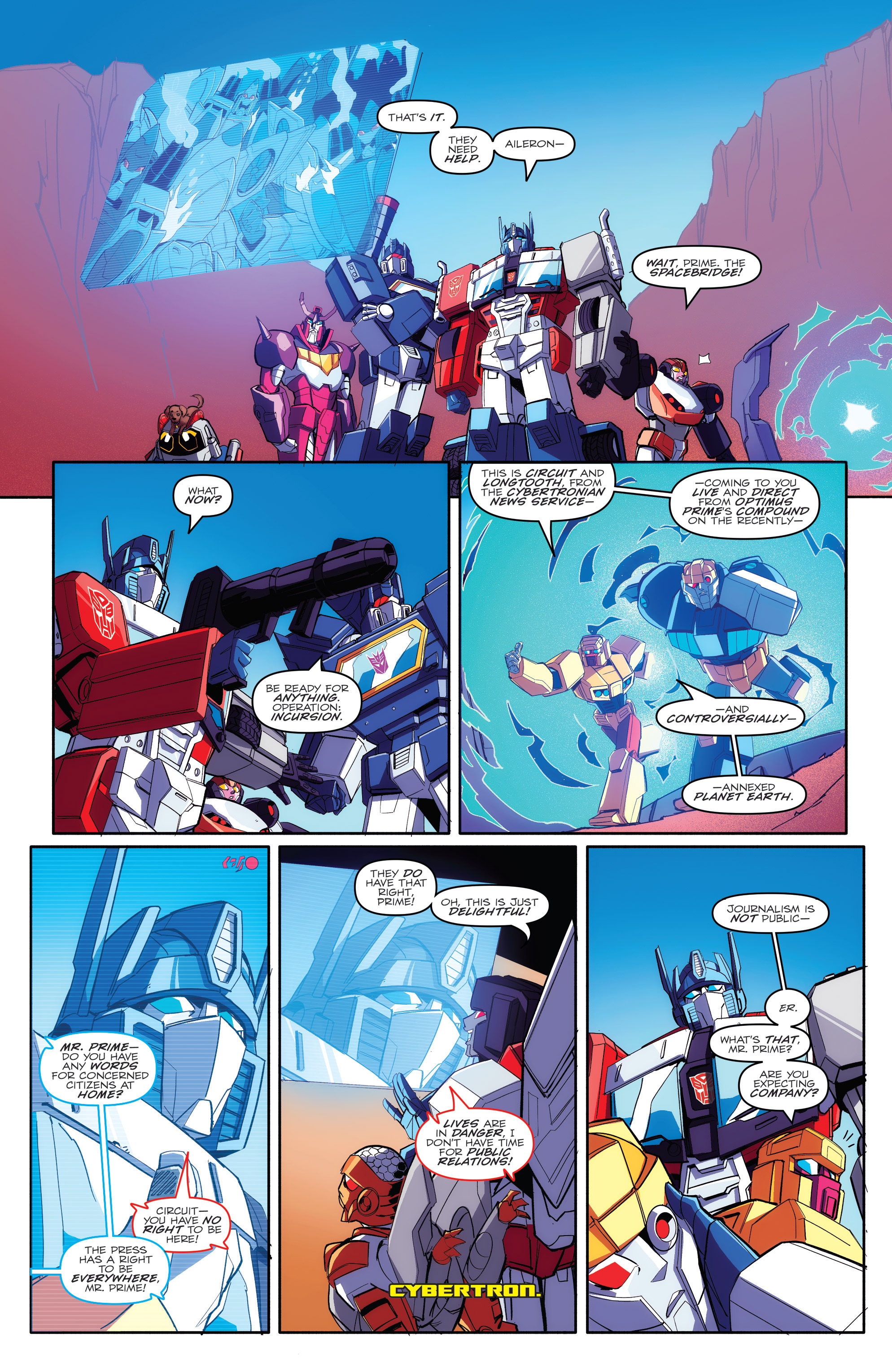 Read online The Transformers (2014) comic -  Issue #53 - 15