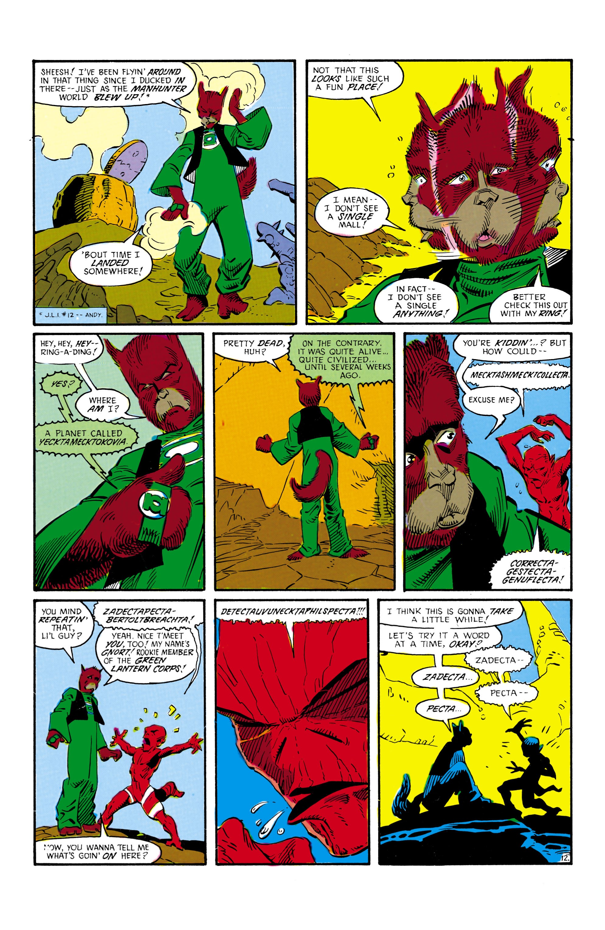 Read online Justice League International (1987) comic -  Issue #14 - 12