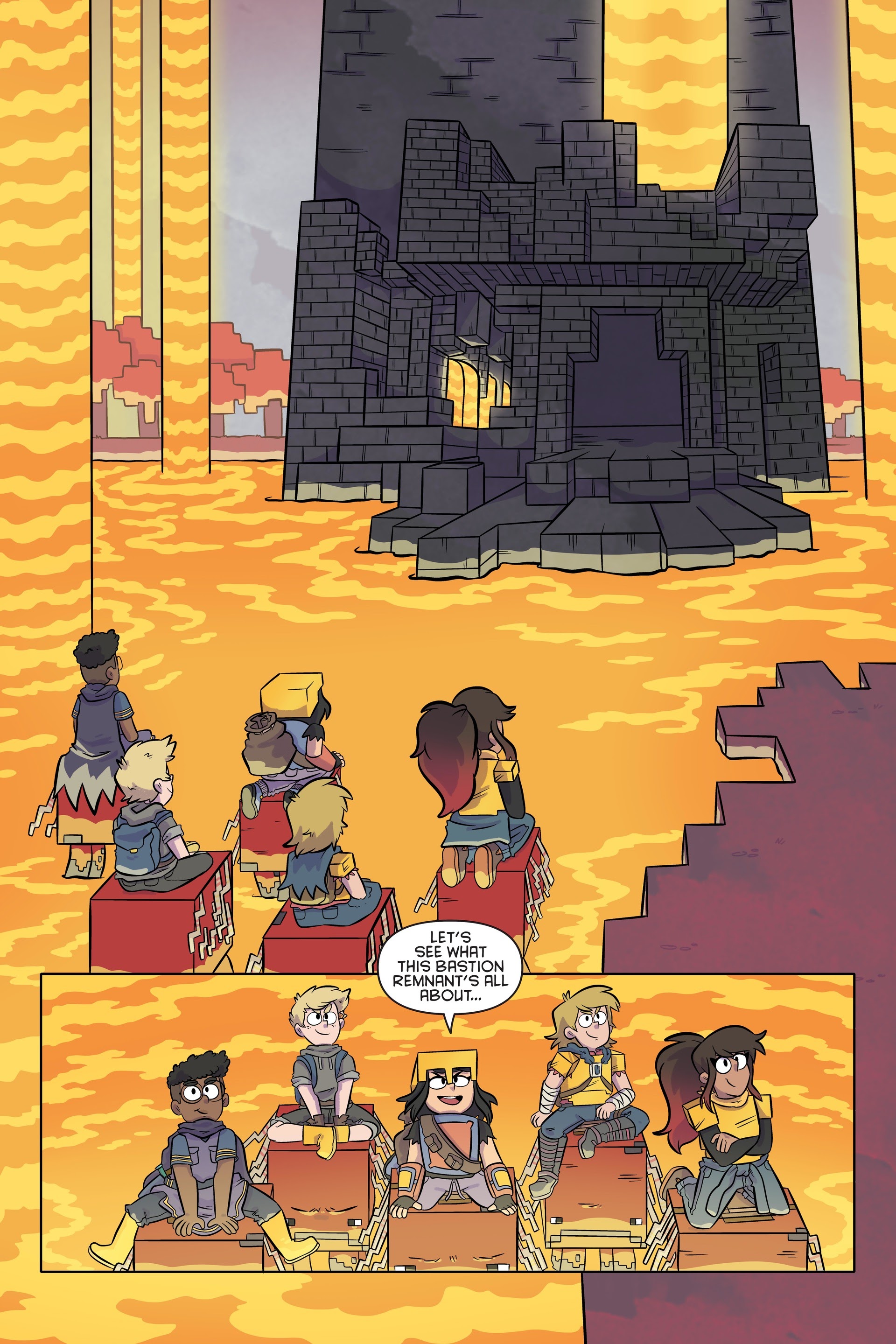 Read online Minecraft comic -  Issue # TPB 3 - 72