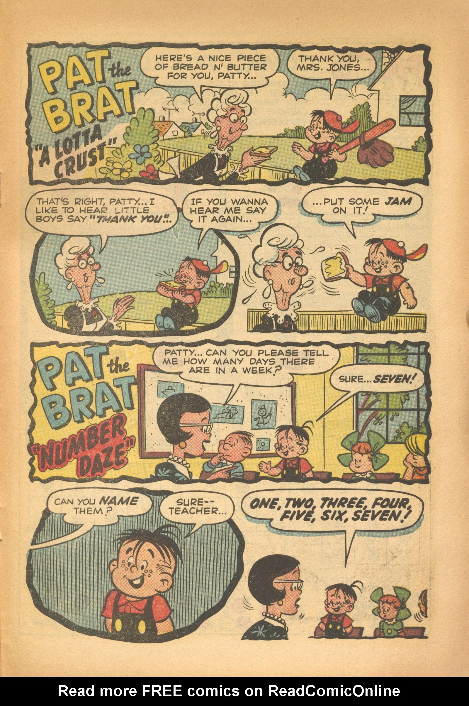 Read online Pat the Brat comic -  Issue #15 - 27
