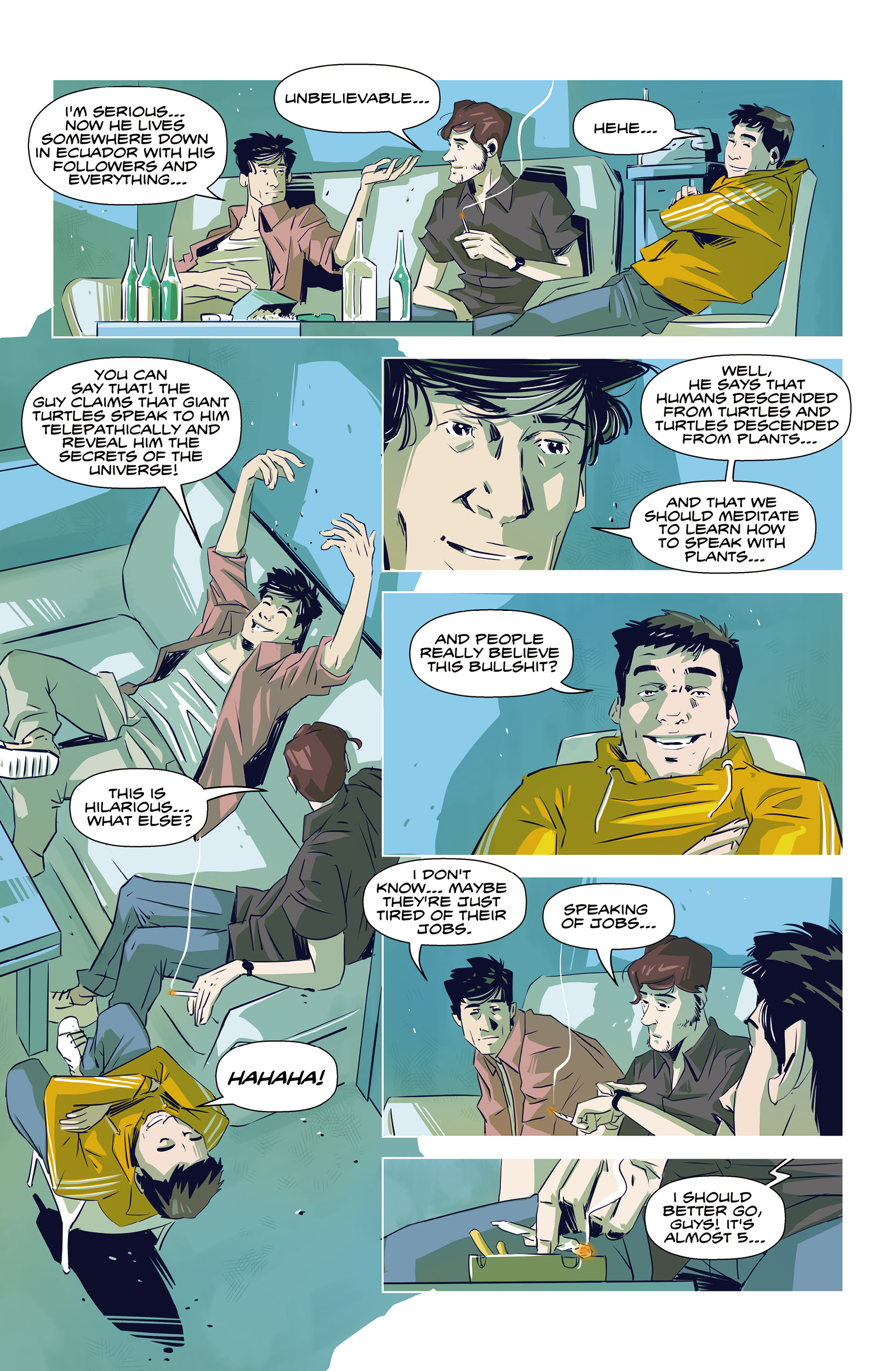 Read online Hotline Miami Wildlife comic -  Issue #2 - 16