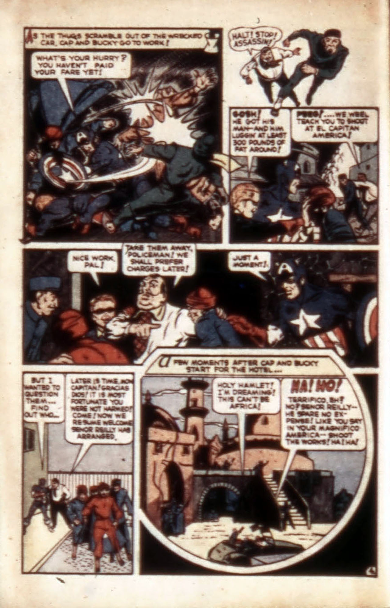 Read online Captain America Comics comic -  Issue #56 - 6