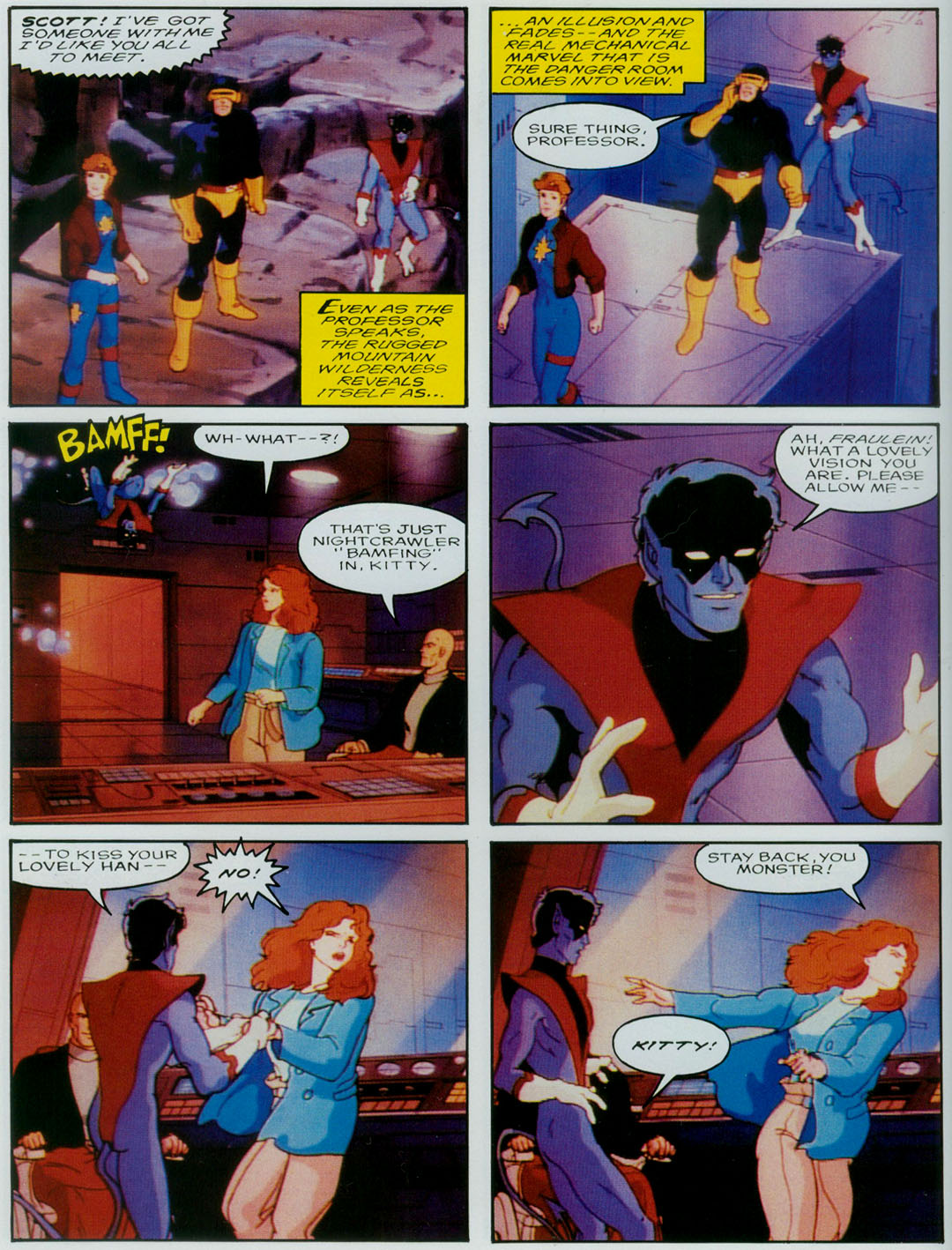 Read online The X-Men Animation Special Graphic Novel comic -  Issue # Full - 19