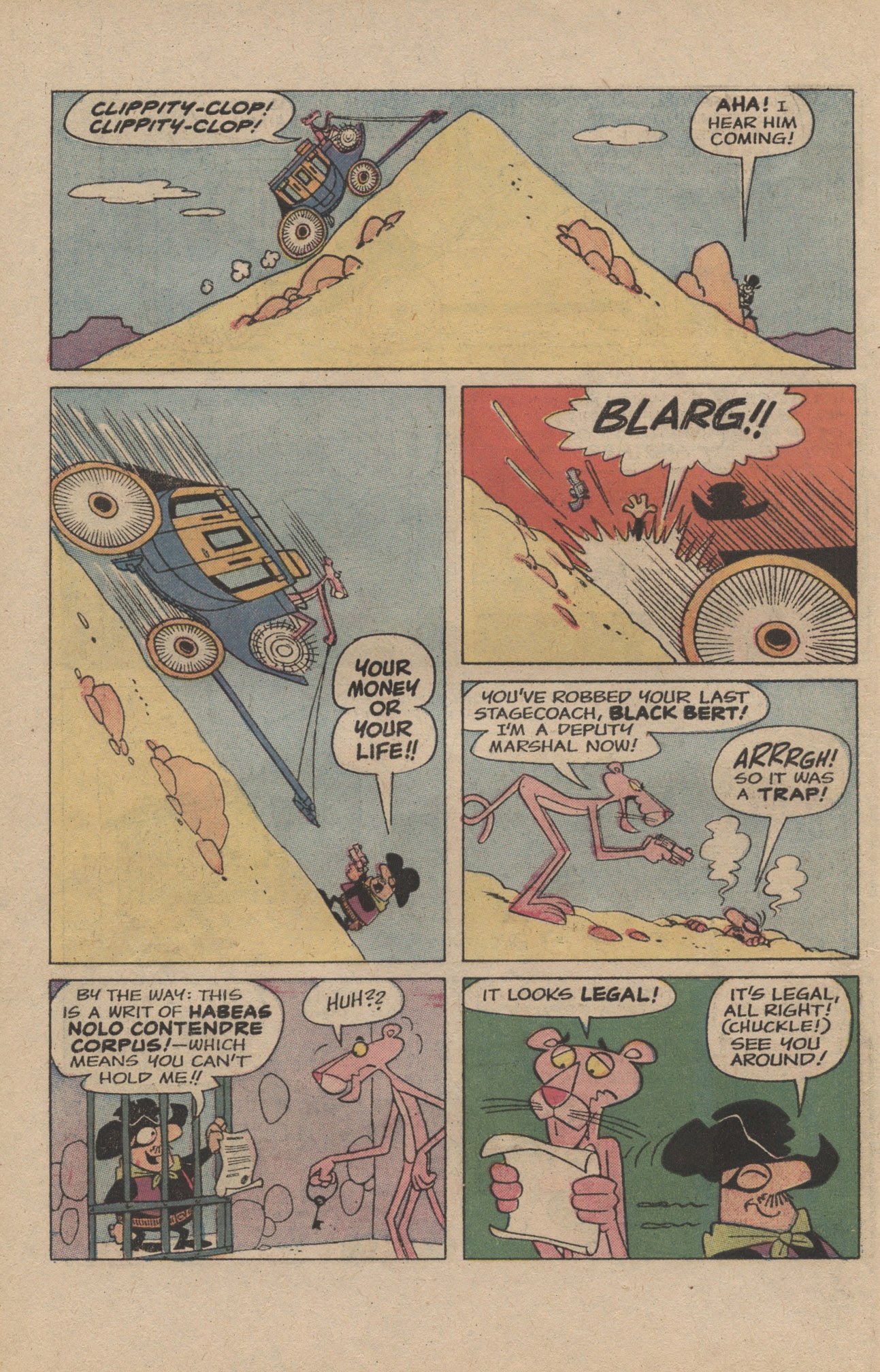 Read online The Pink Panther (1971) comic -  Issue #25 - 10