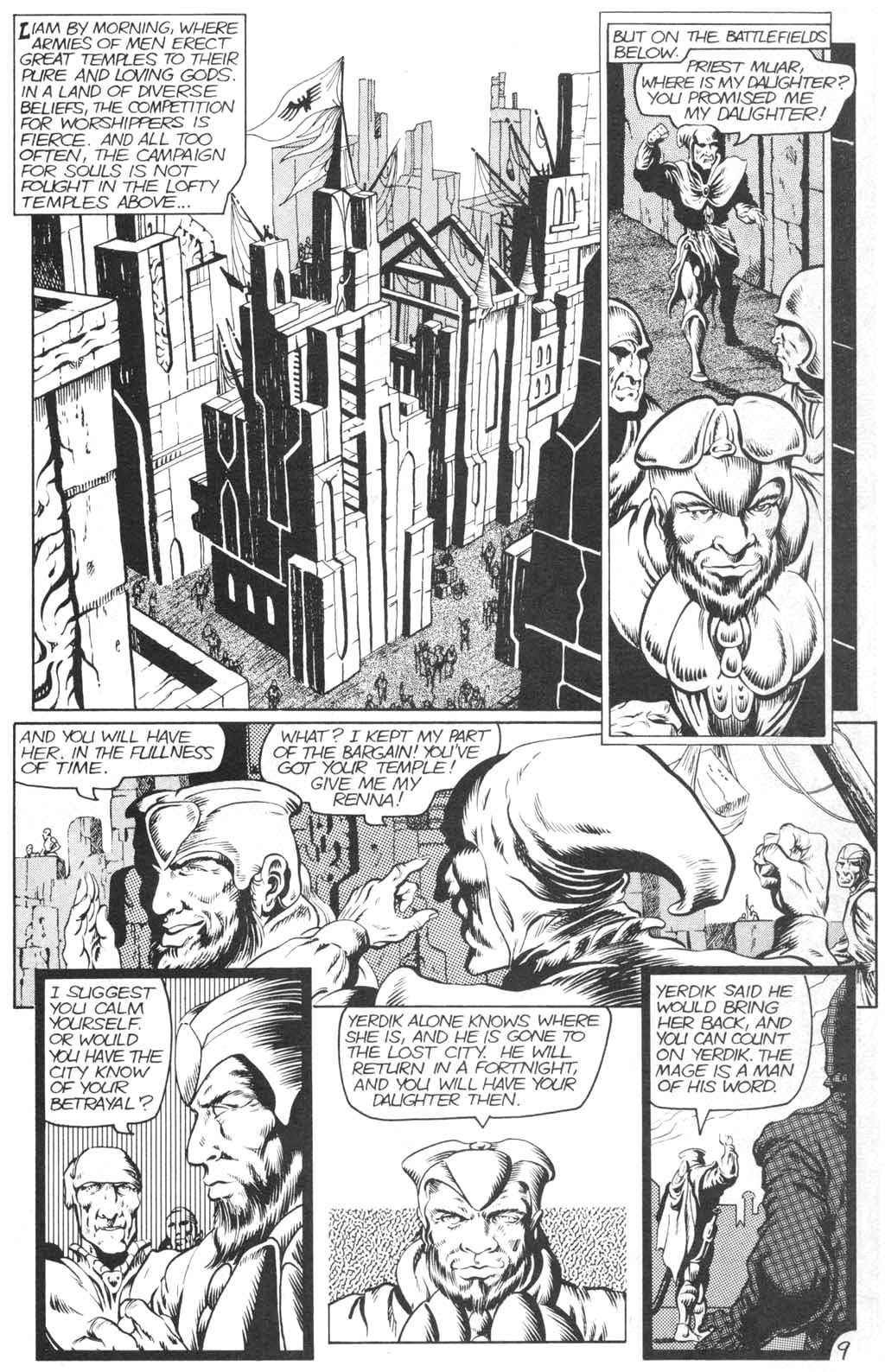 Read online Adventurers (1988) comic -  Issue #3 - 10