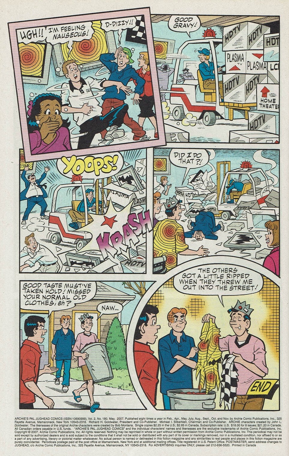 Archie's Pal Jughead Comics issue 180 - Page 33
