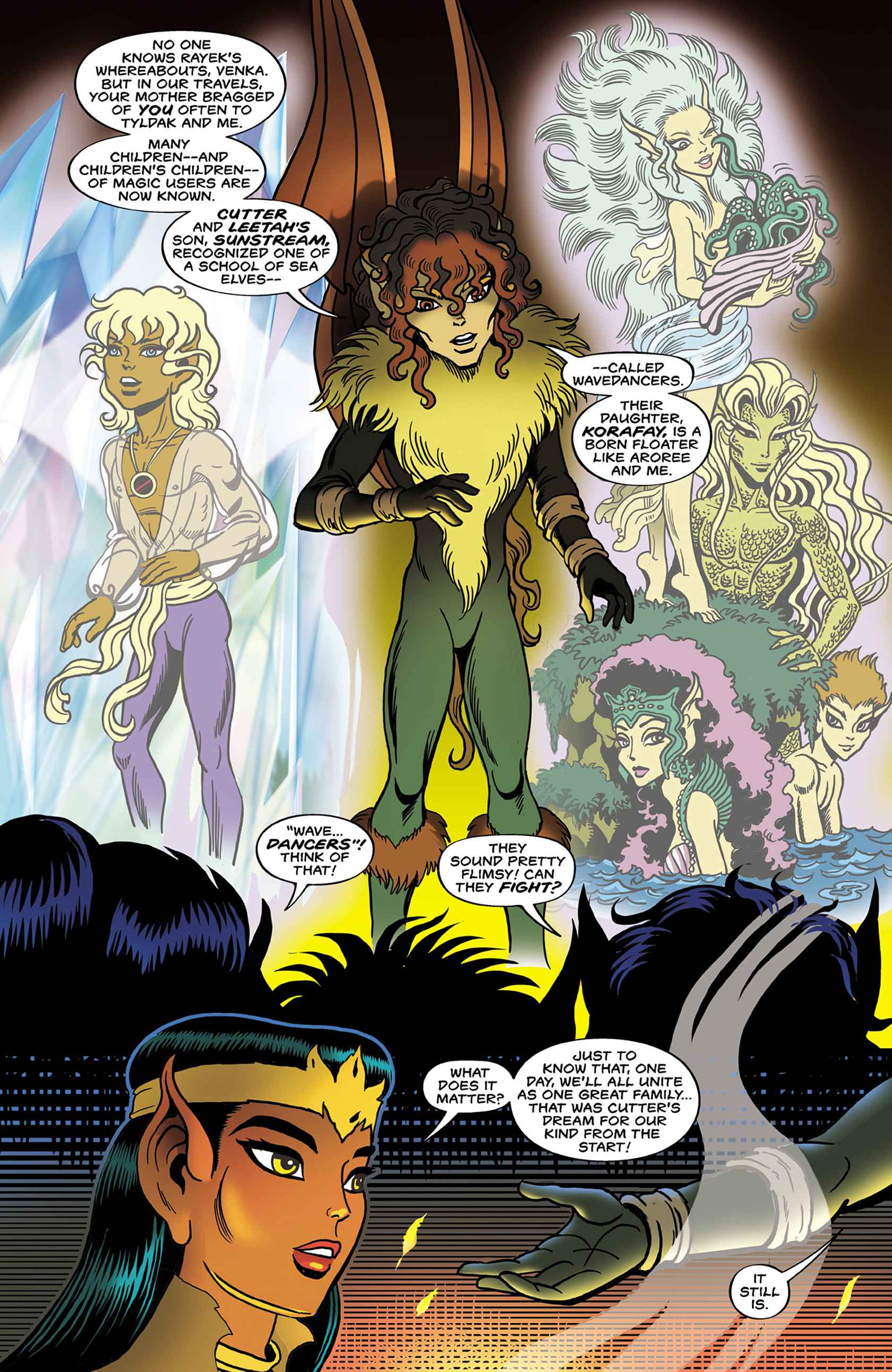 Read online ElfQuest: The Final Quest comic -  Issue #7 - 8