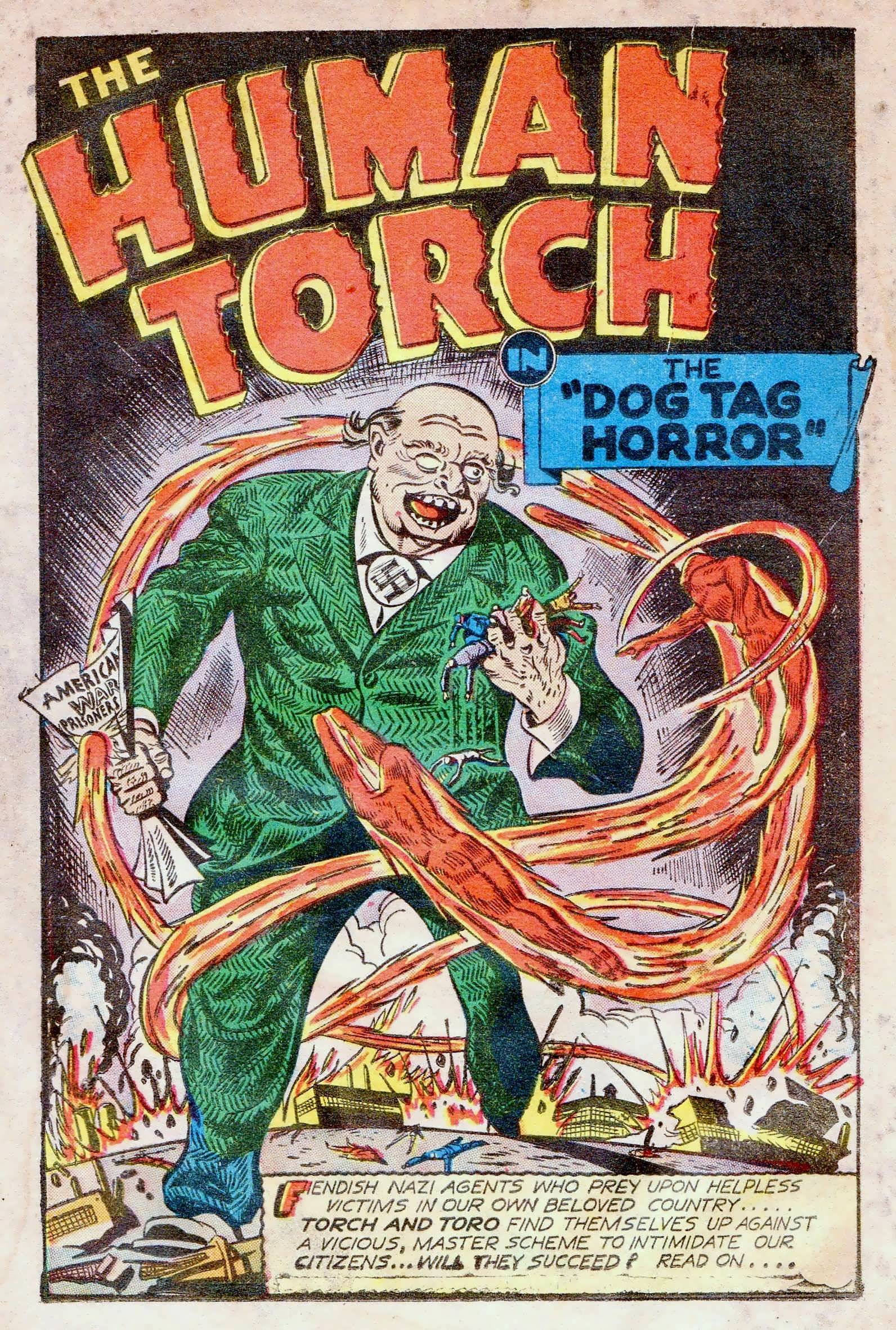 Read online The Human Torch (1940) comic -  Issue #15 - 29