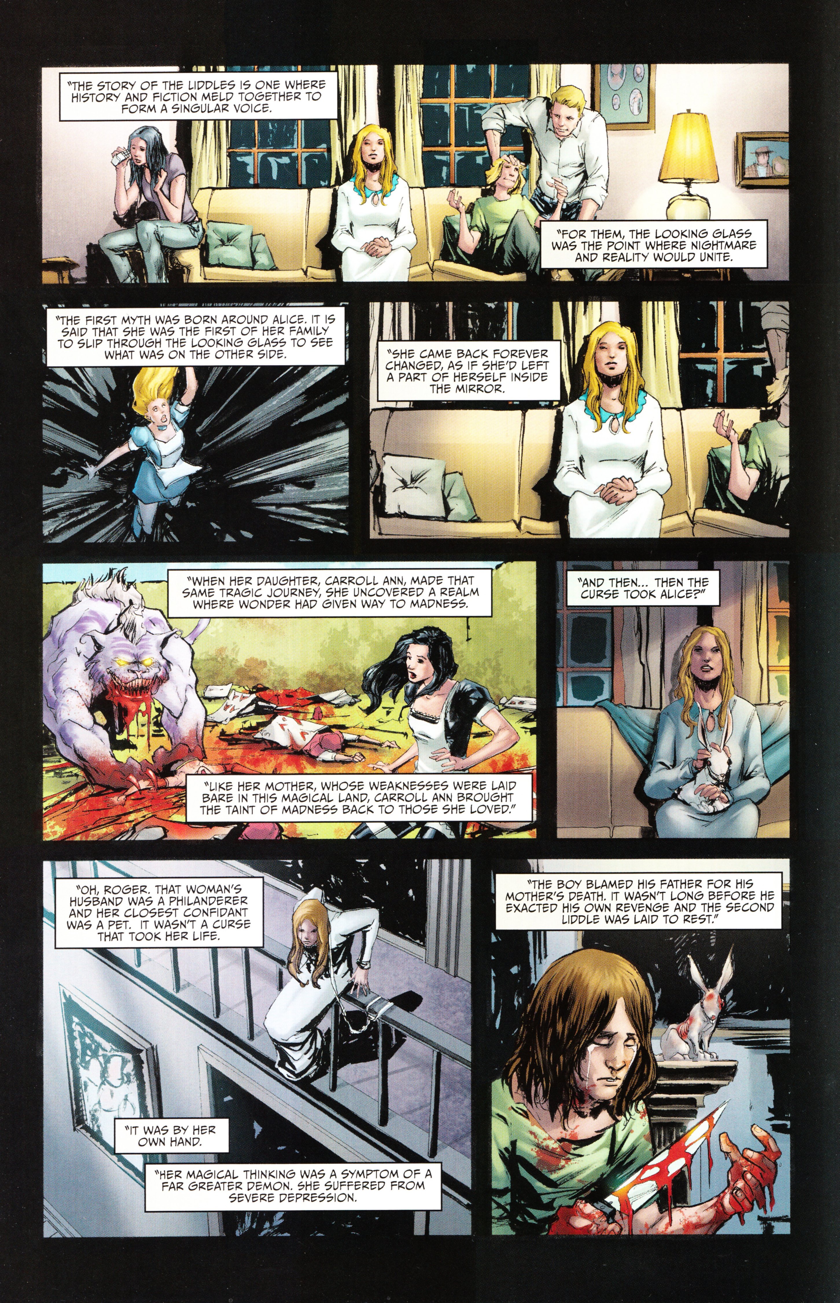 Read online Free Comic Book Day 2015 comic -  Issue # Grimm Fairy Tales Presents Wonderland - 7