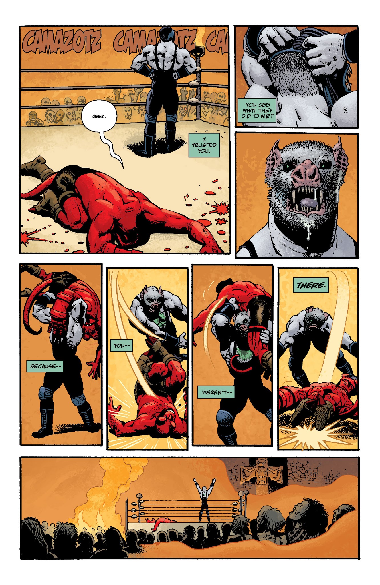 Read online Hellboy In Mexico comic -  Issue # TPB - 30