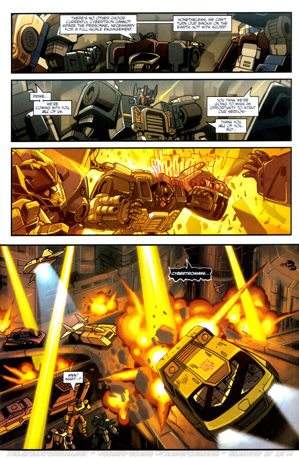 Read online Transformers Energon comic -  Issue #20 - 23