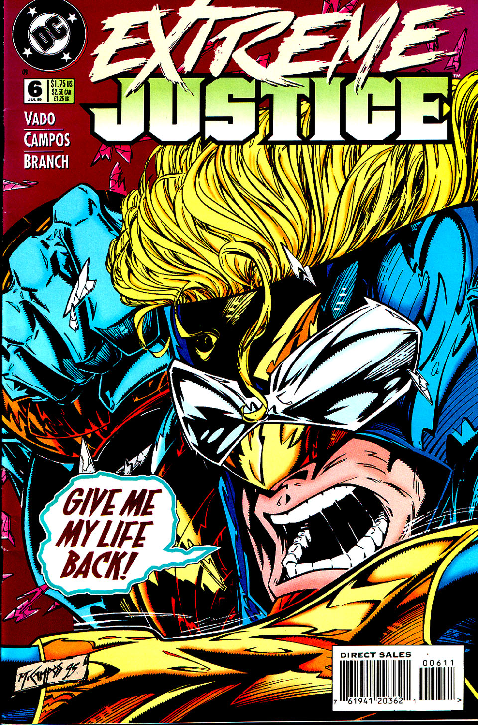 Read online Extreme Justice comic -  Issue #6 - 1