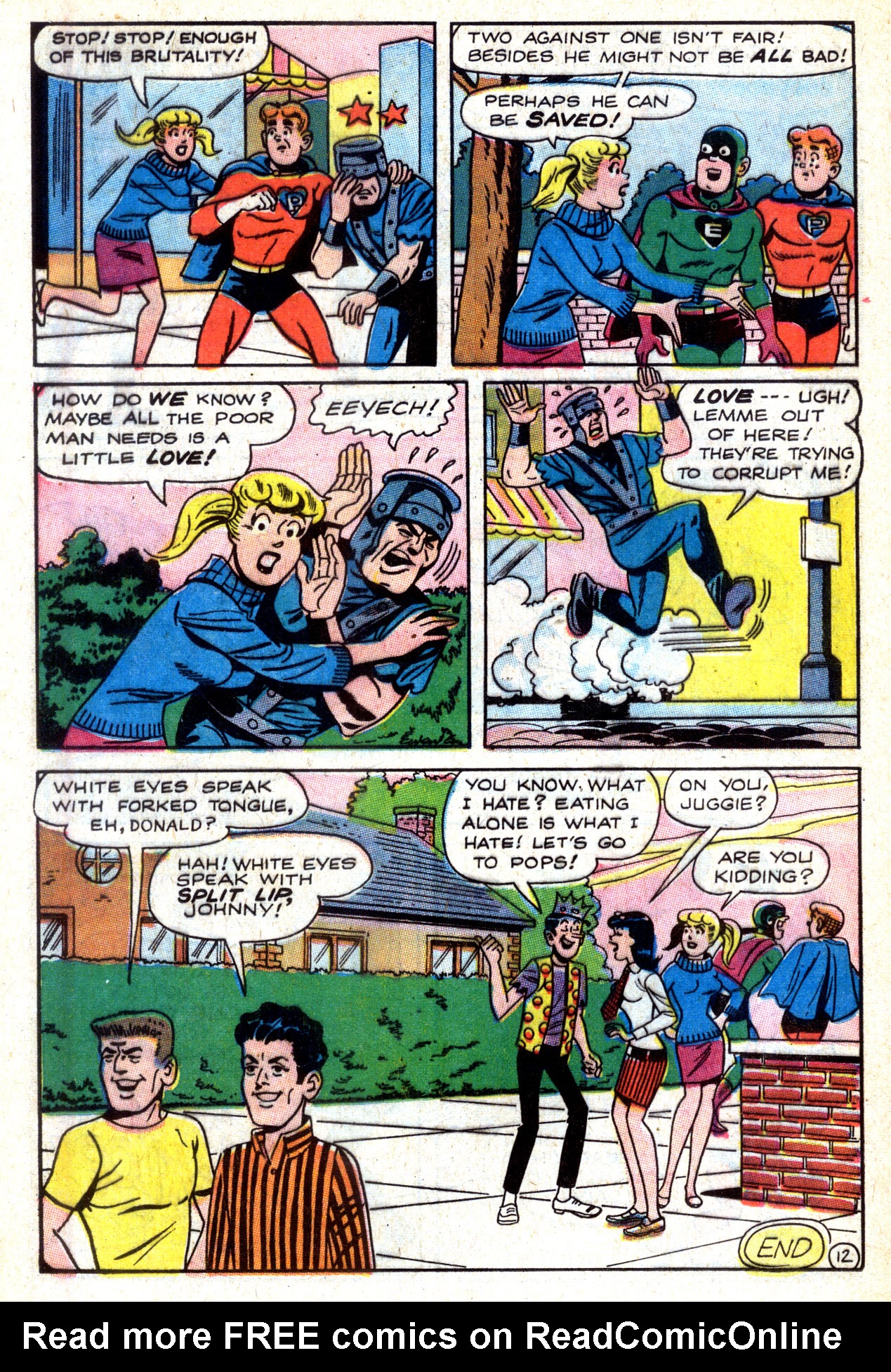 Read online Archie as Captain Pureheart comic -  Issue #5 - 16