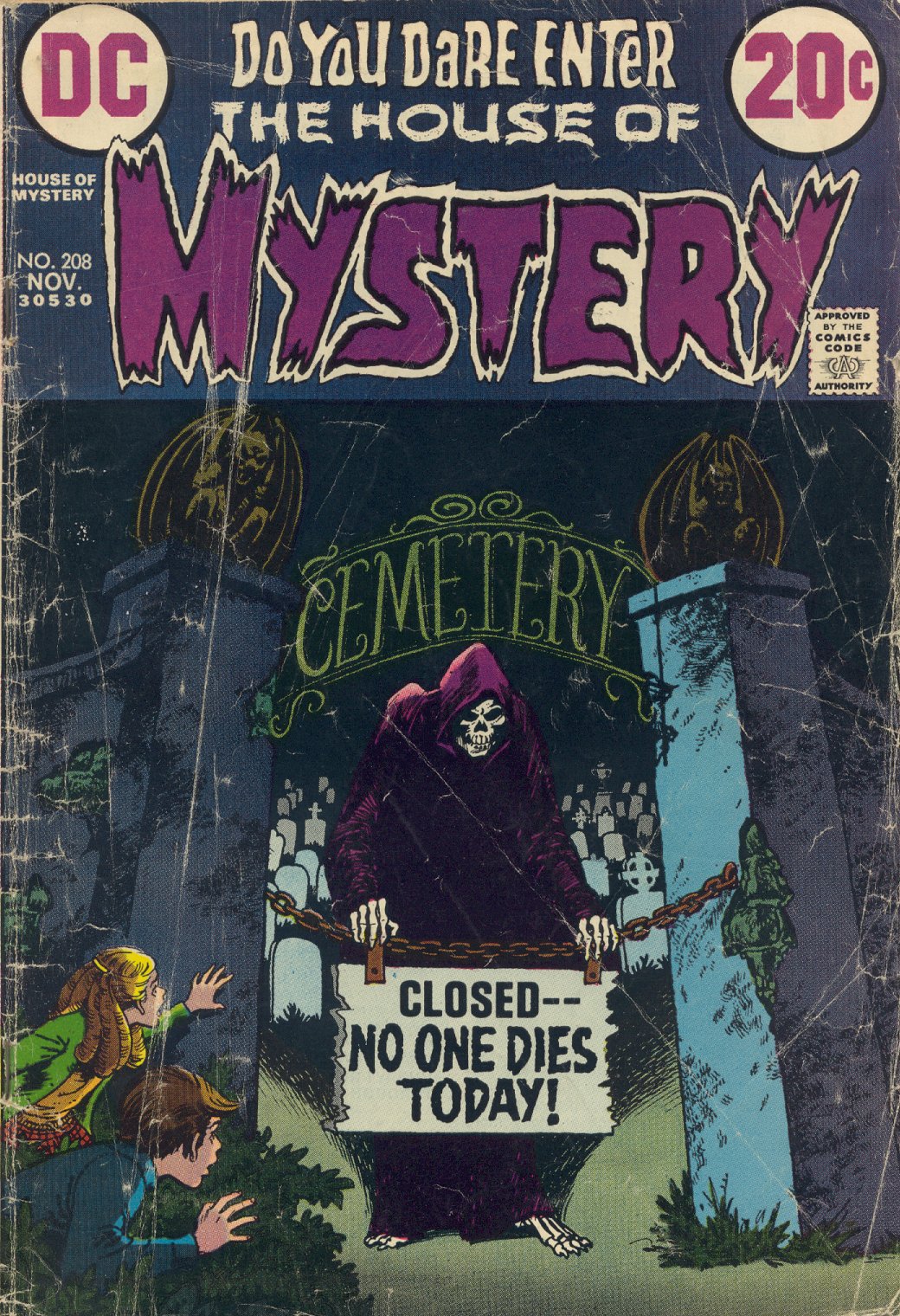 Read online House of Mystery (1951) comic -  Issue #208 - 1