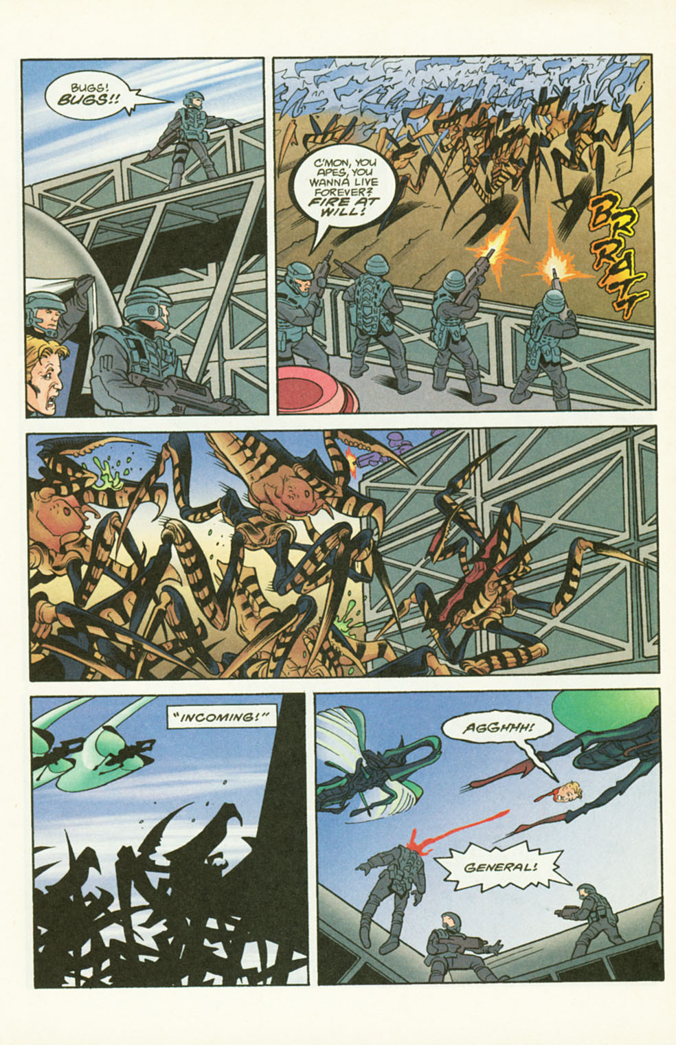 Read online Starship Troopers comic -  Issue #2 - 11