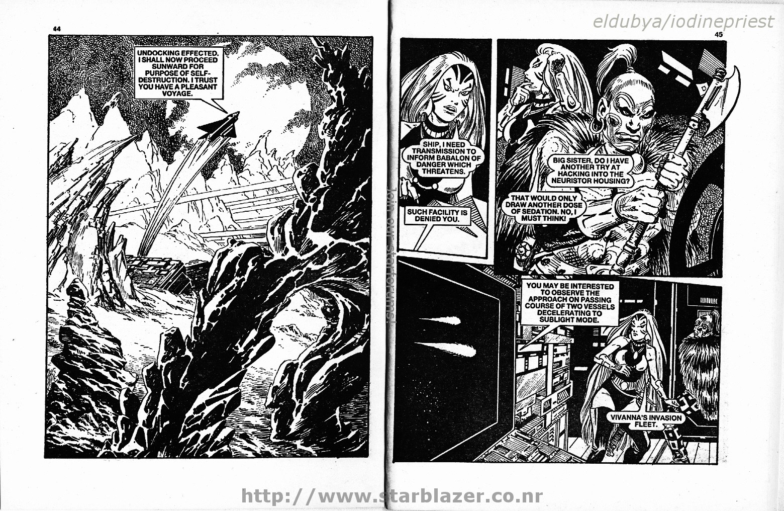 Read online Starblazer comic -  Issue #264 - 24