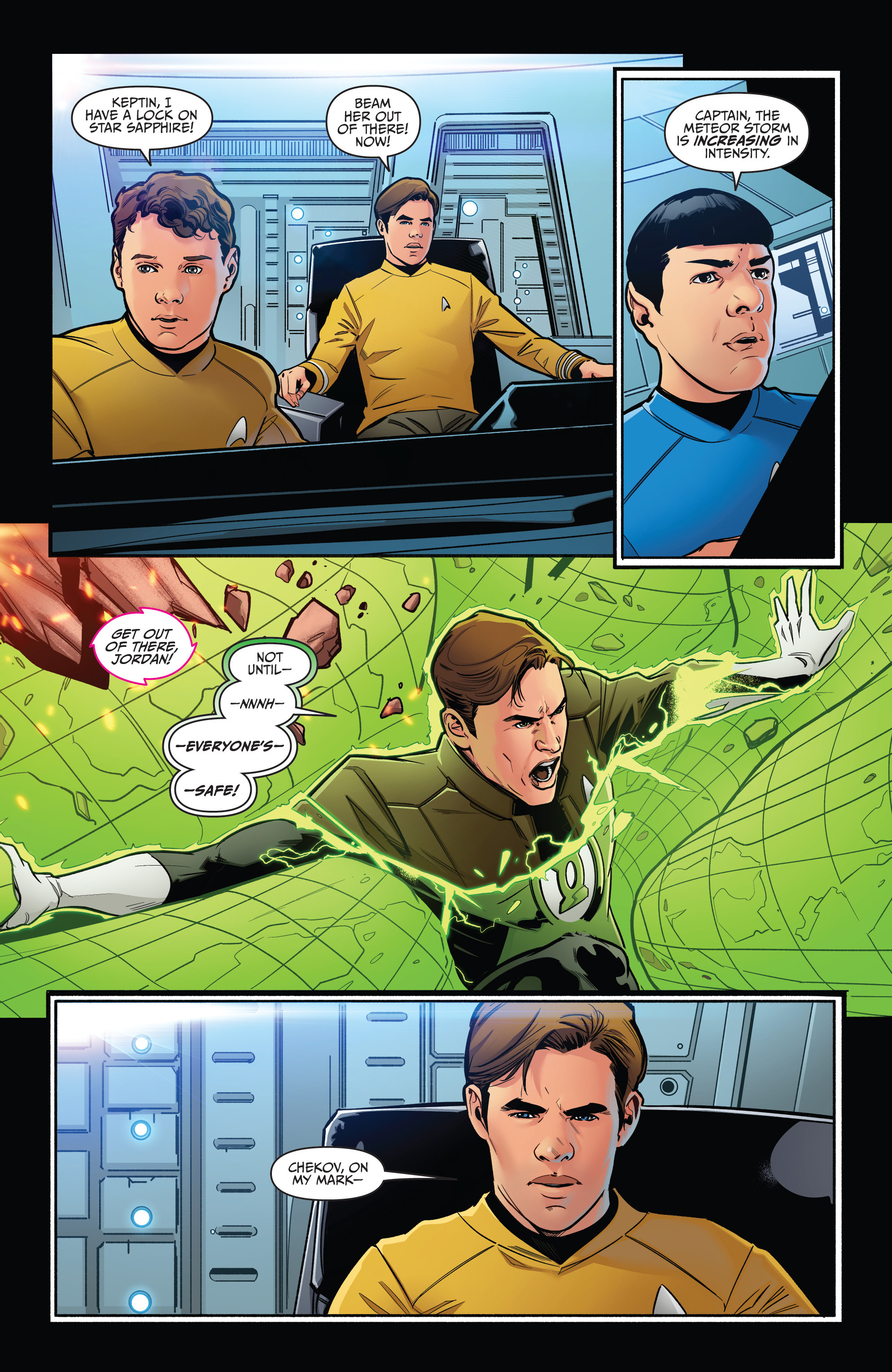 Read online Star Trek/Green Lantern (2016) comic -  Issue #1 - 11