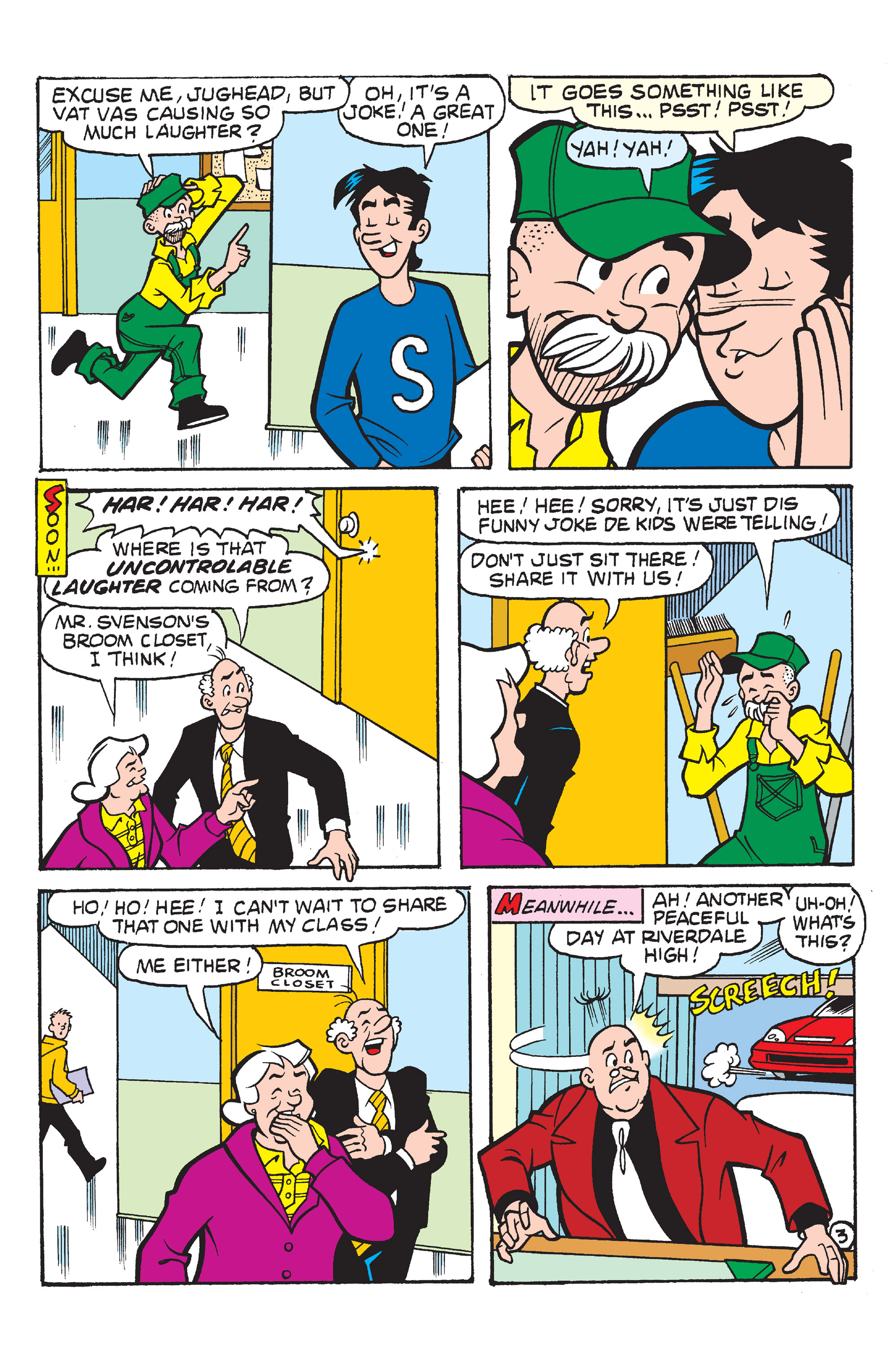 Read online Archie & Friends: Faculty Funnies comic -  Issue # TPB - 32