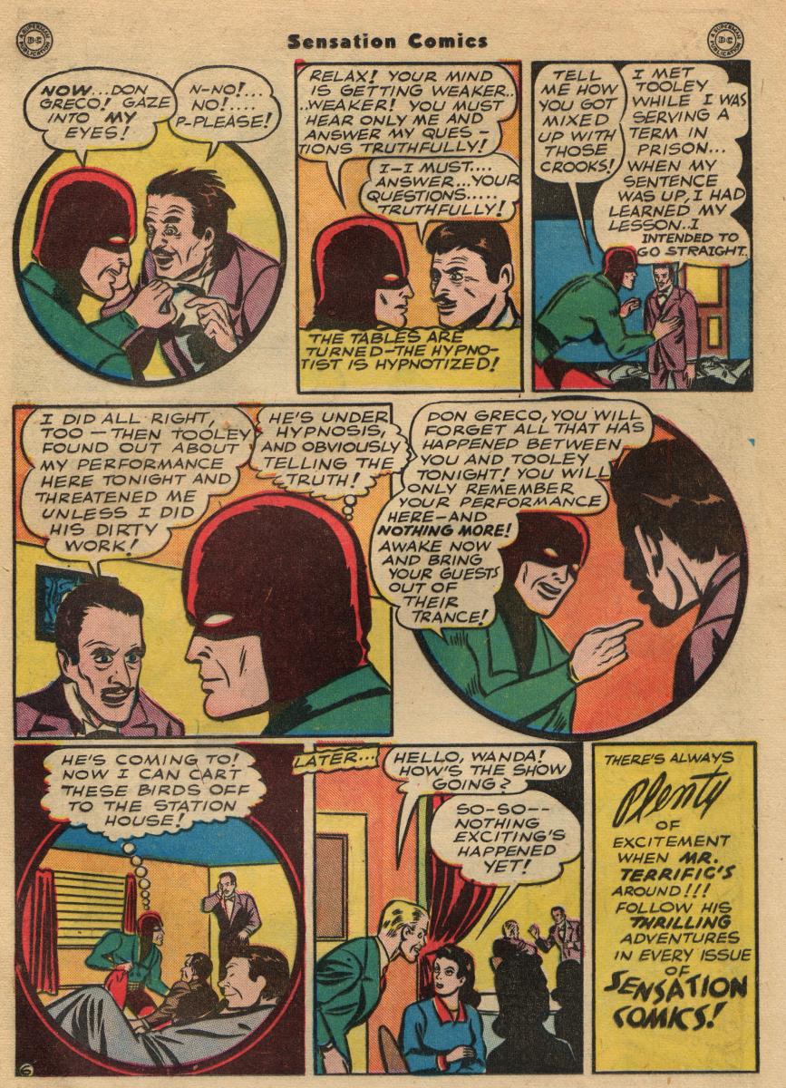 Read online Sensation (Mystery) Comics comic -  Issue #49 - 28