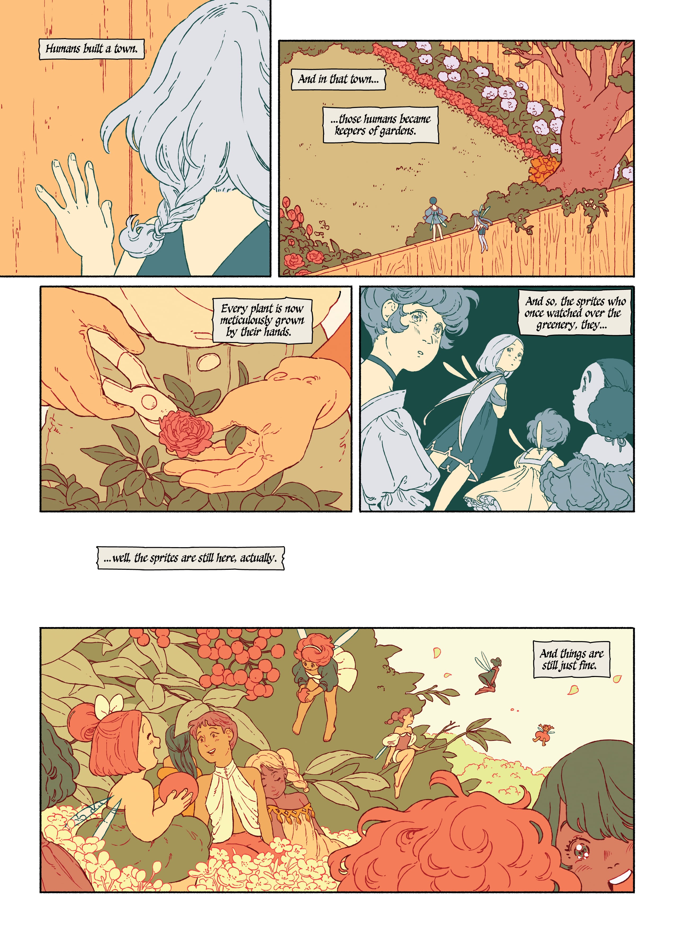 Read online Sprite and the Gardener comic -  Issue # TPB - 8