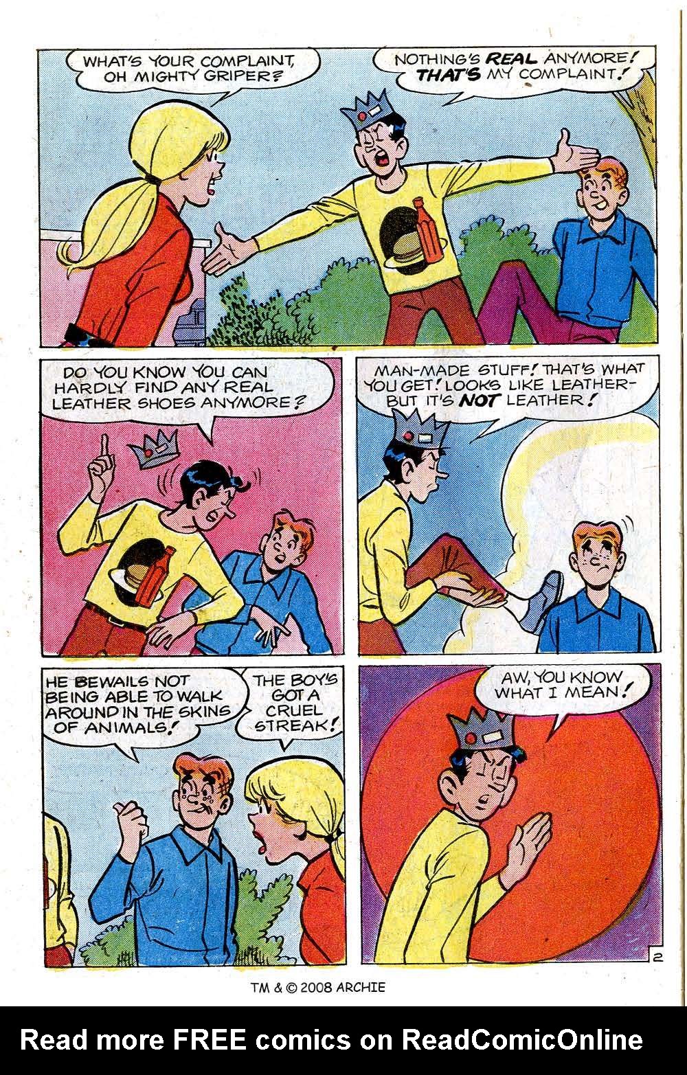 Read online Jughead (1965) comic -  Issue #280 - 30