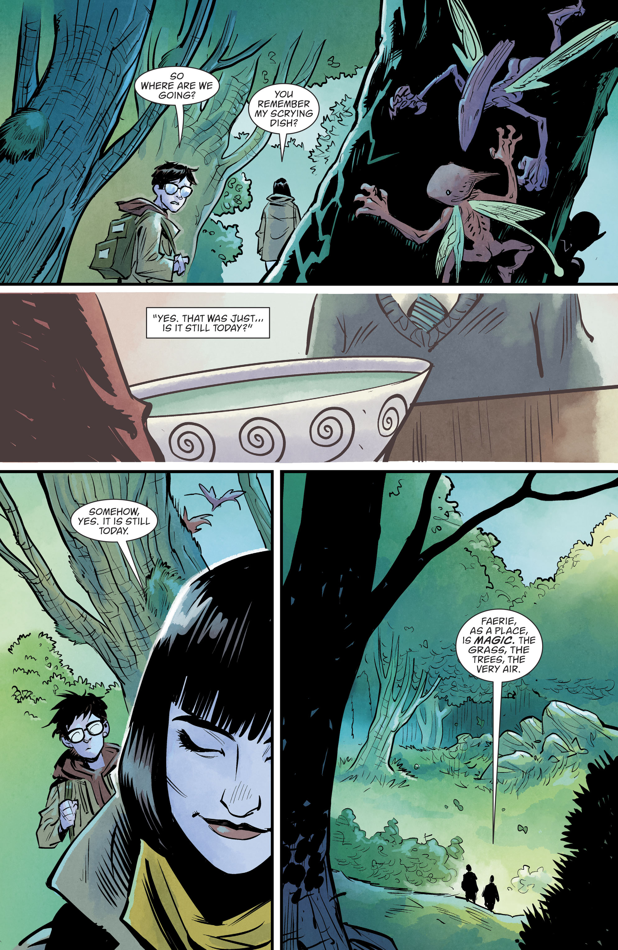 Read online Books of Magic (2018) comic -  Issue #7 - 15