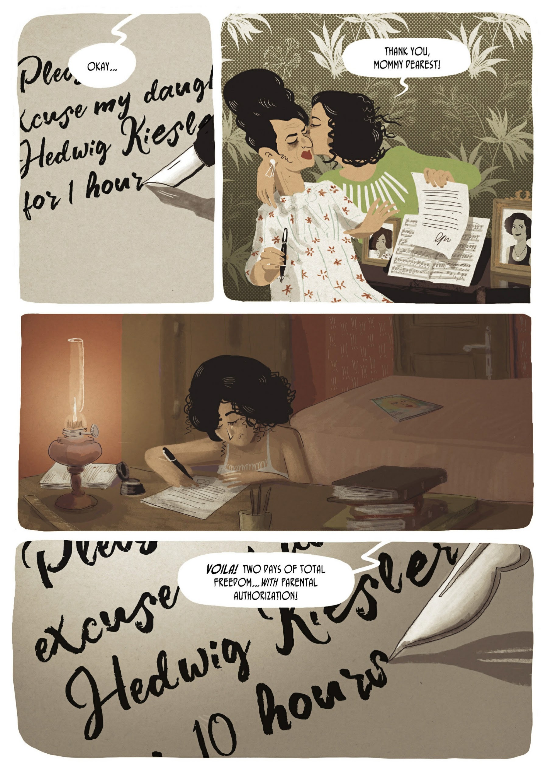 Read online Hedy Lamarr: An Incredible Life comic -  Issue # TPB (Part 1) - 24