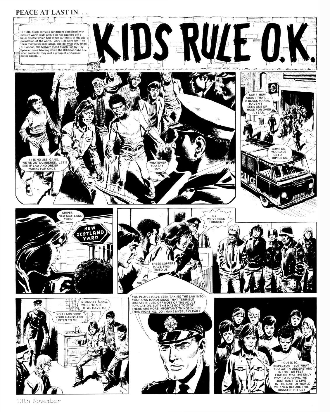 Read online Action (1976) comic -  Issue # _STORY OF A VIOLENT COMIC - 271