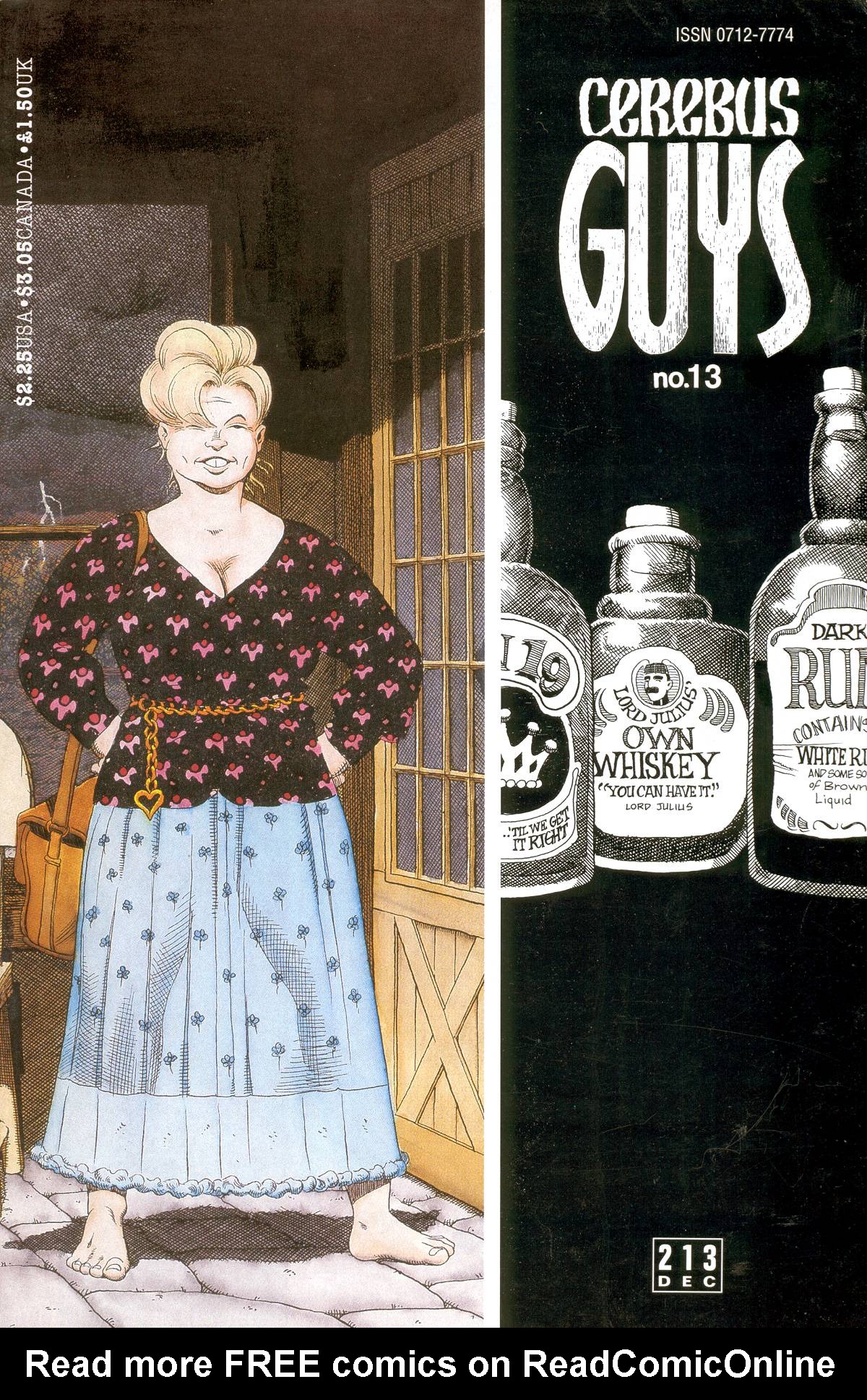 Read online Cerebus comic -  Issue #213 - 1