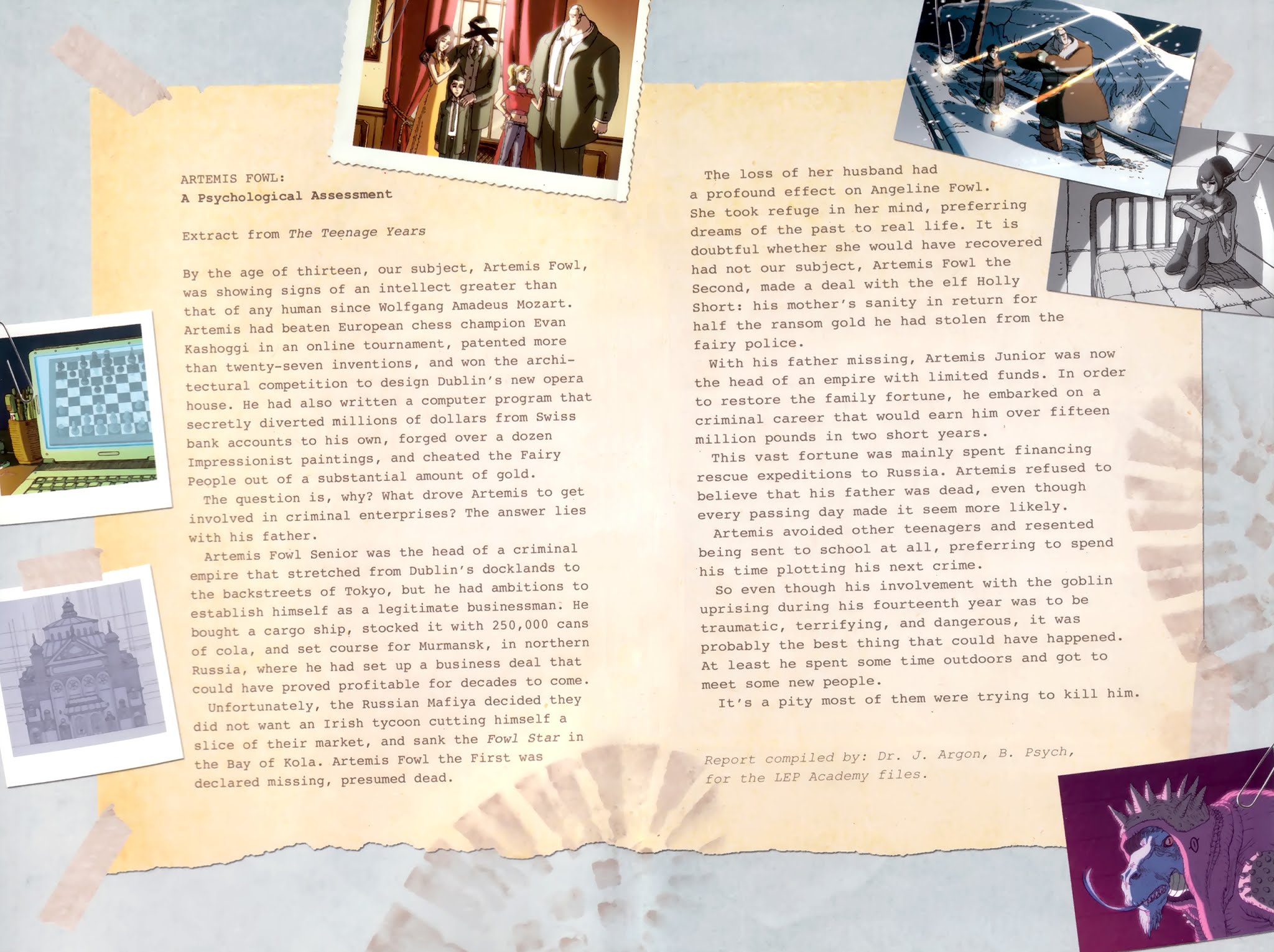 Read online Artemis Fowl: The Arctic Incident comic -  Issue # TPB - 4