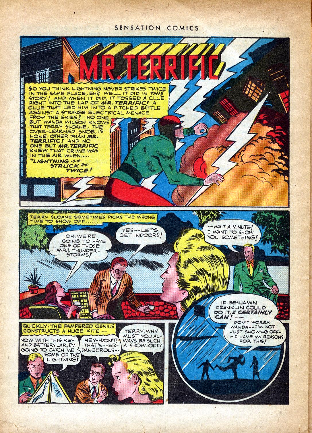 Read online Sensation (Mystery) Comics comic -  Issue #37 - 34