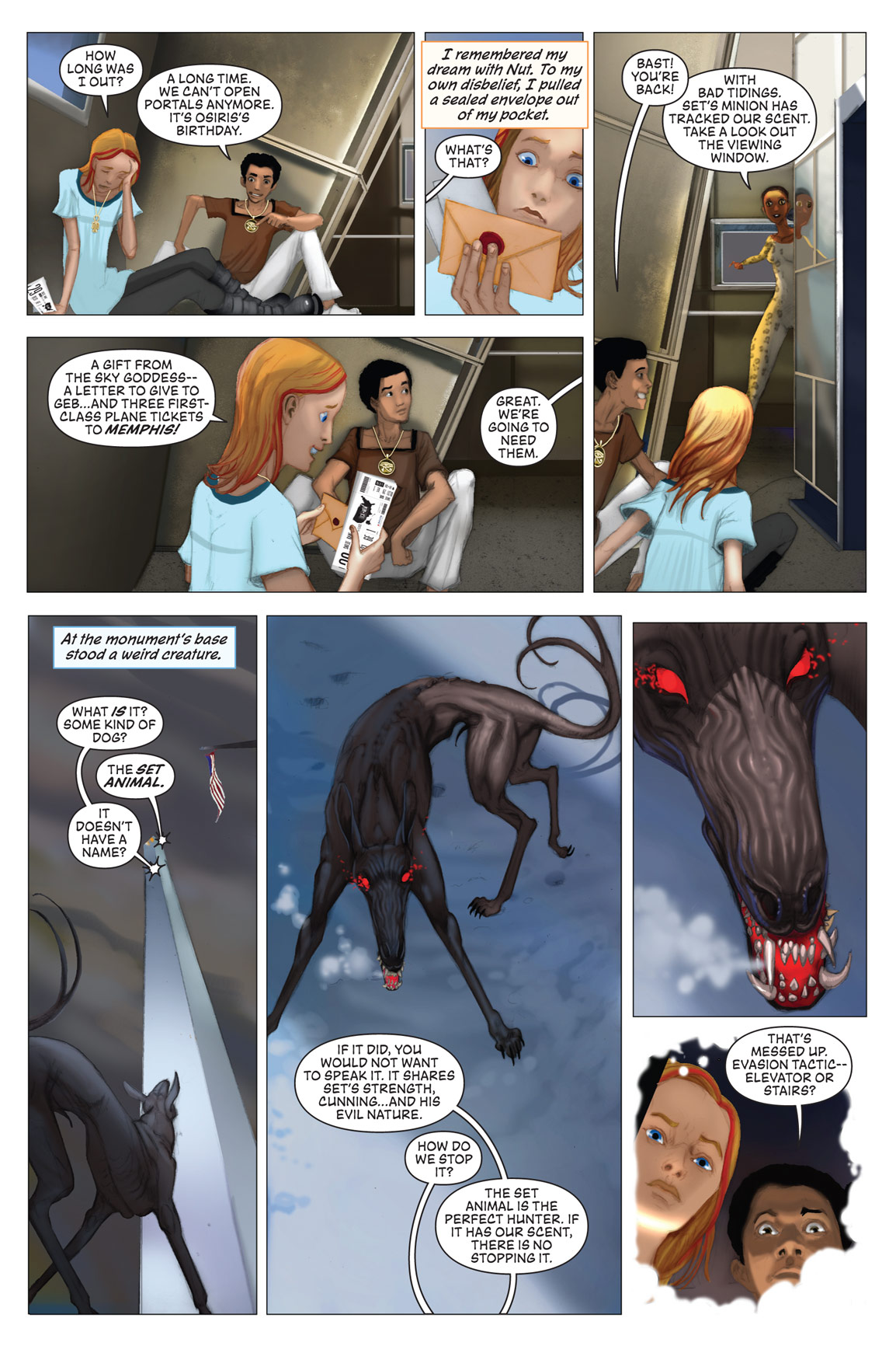 Read online The Kane Chronicles comic -  Issue # TPB 1 - 91