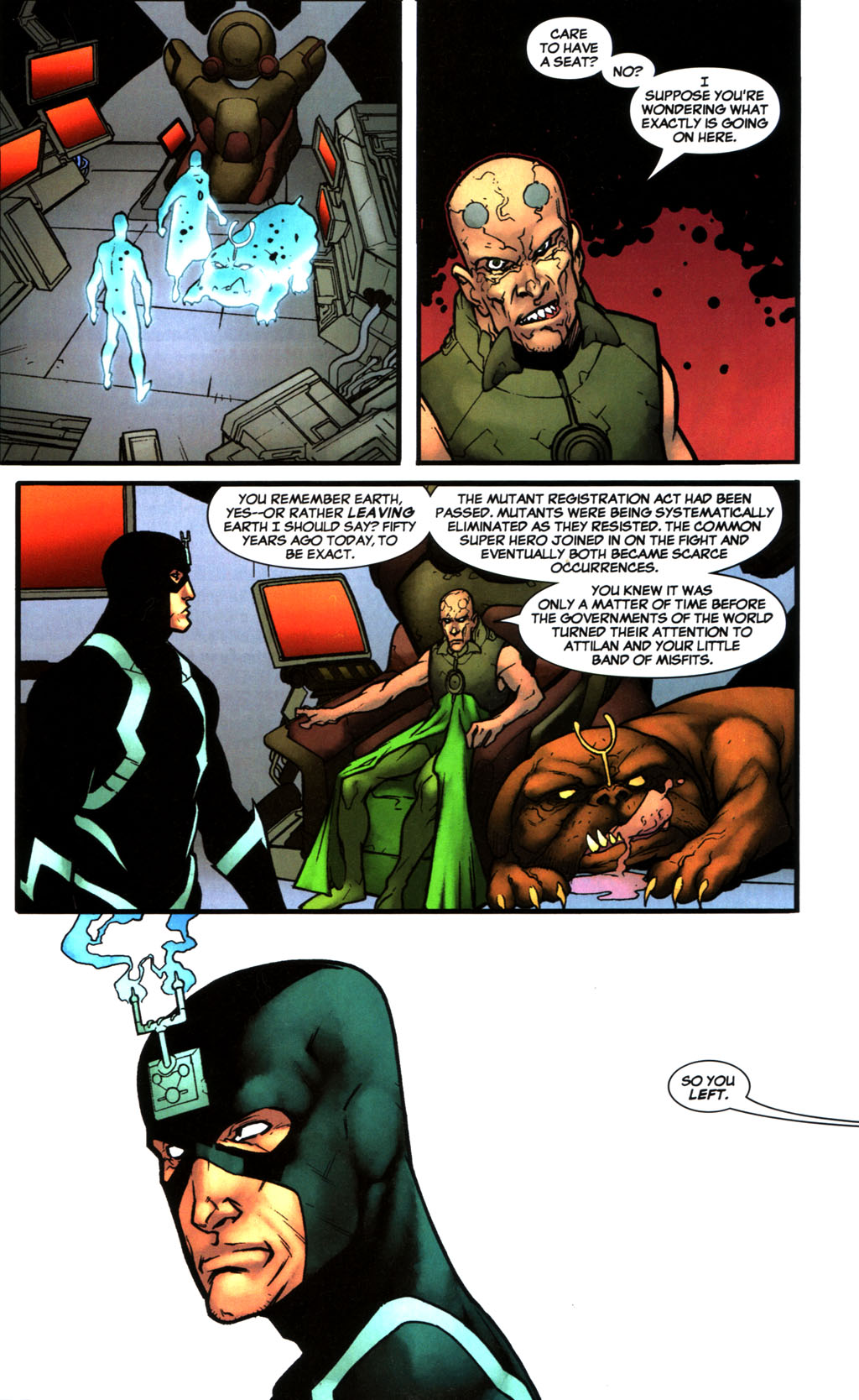 Read online Inhumans 2099 comic -  Issue # Full - 17