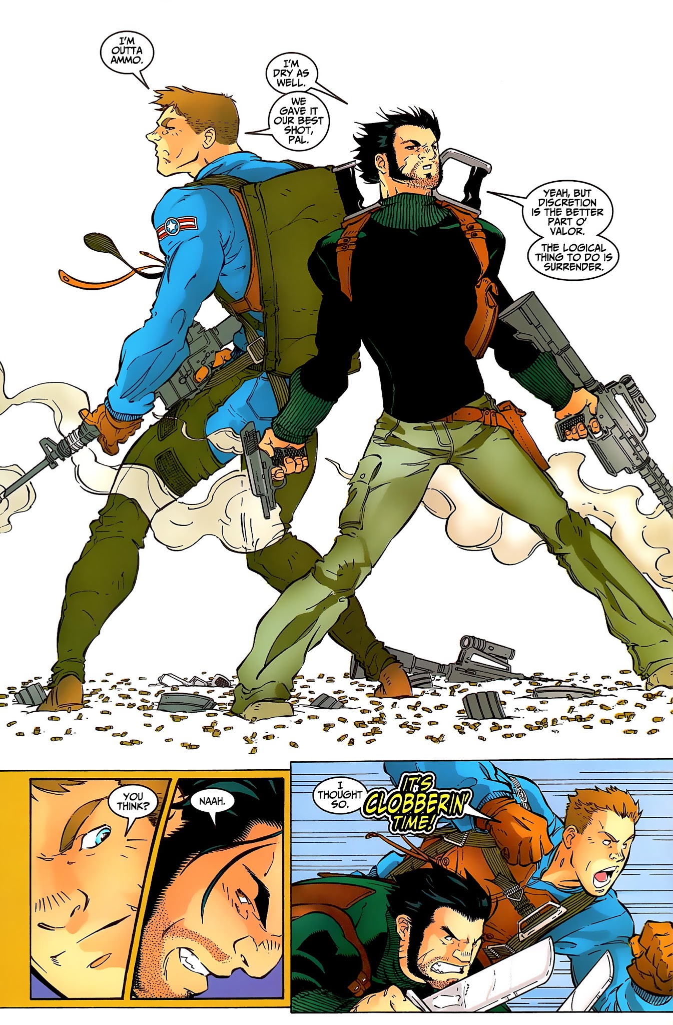 Read online Before the Fantastic Four: Ben Grimm and Logan comic -  Issue #2 - 9