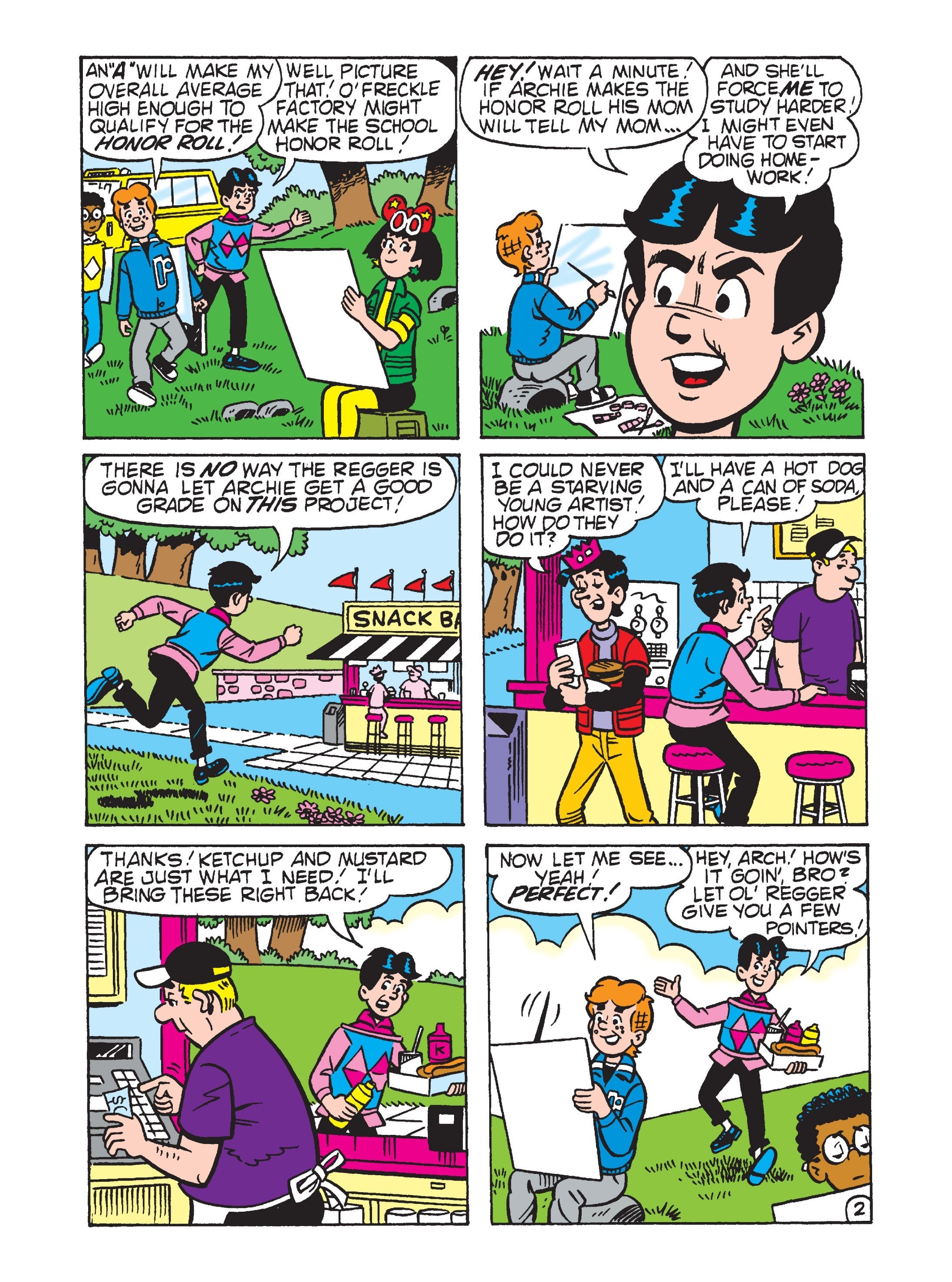 Read online Archie & Friends Double Digest comic -  Issue #26 - 136