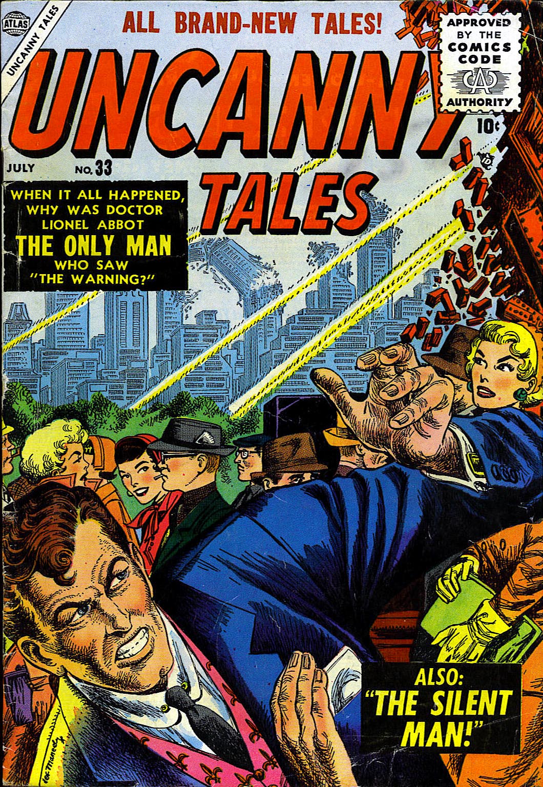 Read online Uncanny Tales comic -  Issue #33 - 1