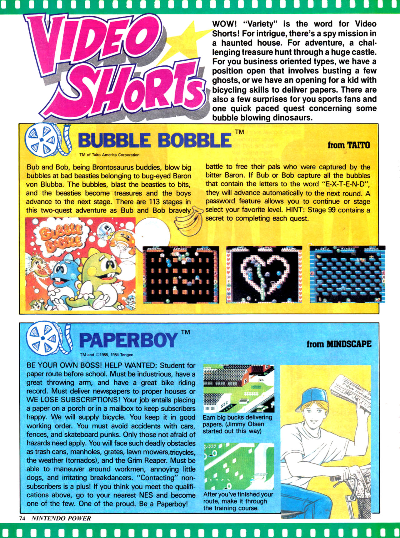 Read online Nintendo Power comic -  Issue #3 - 76